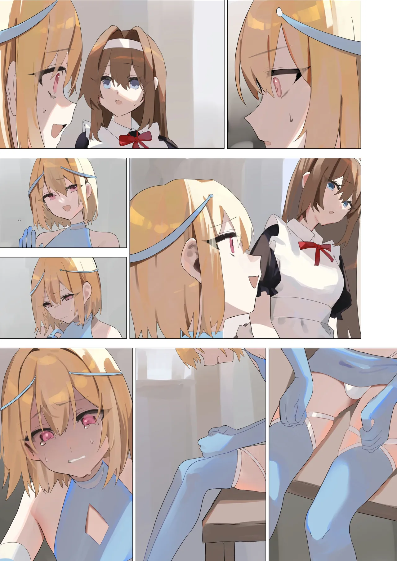 [Seika Kairaku Shoten] Tenshina Otoko no musume no daten mokushiroku | The Angelic Boy's Fallen Apocalypse image number 104