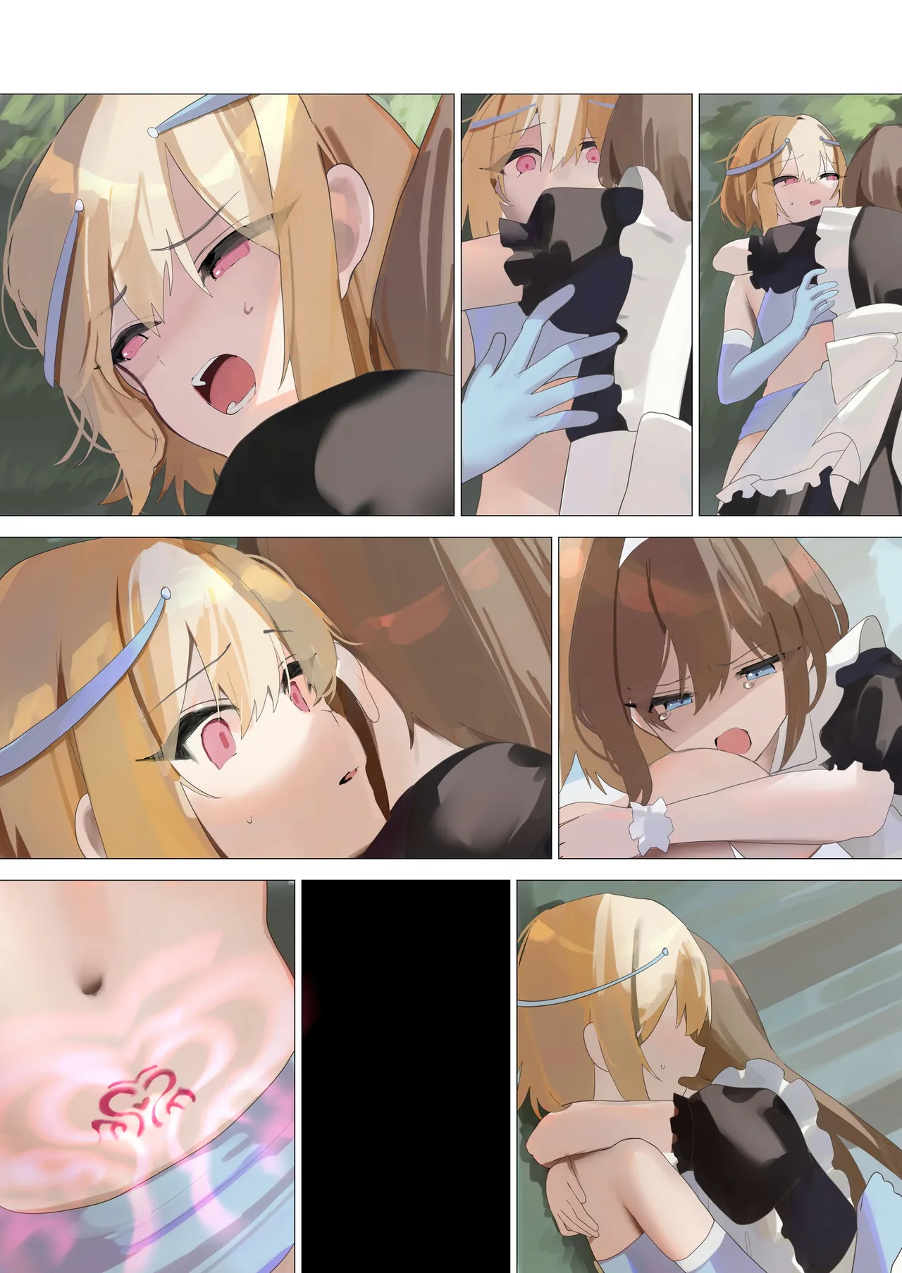 [Seika Kairaku Shoten] Tenshina Otoko no musume no daten mokushiroku | The Angelic Boy's Fallen Apocalypse image number 109