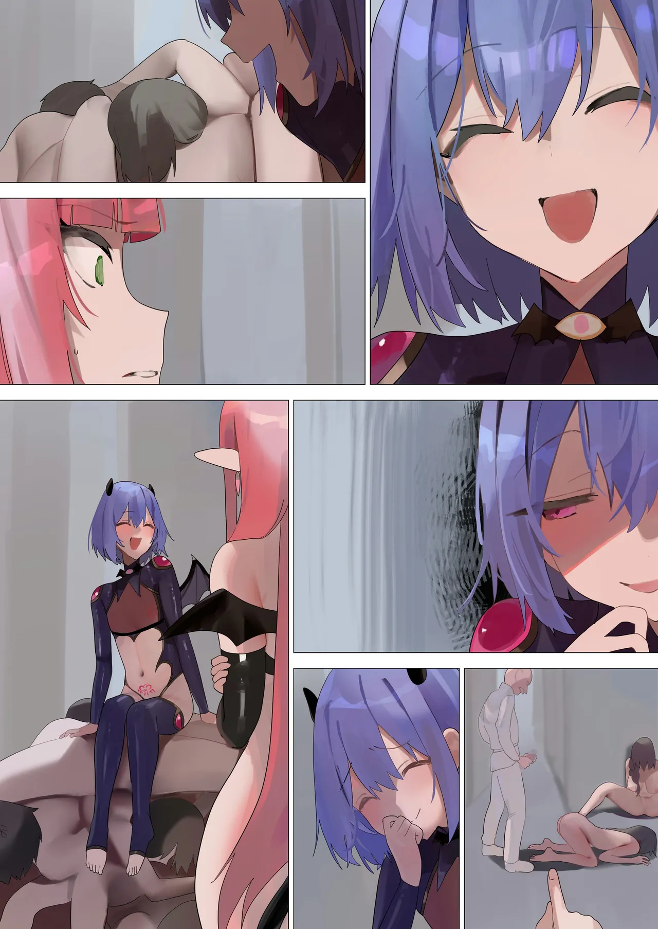 [Seika Kairaku Shoten] Tenshina Otoko no musume no daten mokushiroku | The Angelic Boy's Fallen Apocalypse image number 123