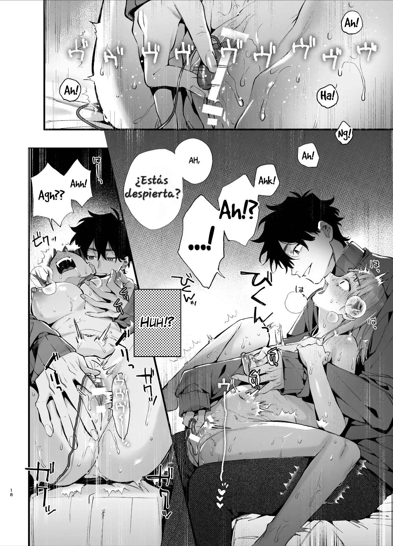 [Umenegi Daimyoujin (Umekoppe)] Kawaisou na Kimi ga Ichiban Kawaii ~Inu-kei Shuuchaku Danshi Haru-kun no Shitsuke Koubi~ | Eres más Adorable Cuando das Pena ~El Sexo Disciplinario del Chico Obsesivo Estilo Golden Retriever, Haru~ [Spanish] [Me ba] изображение № 18