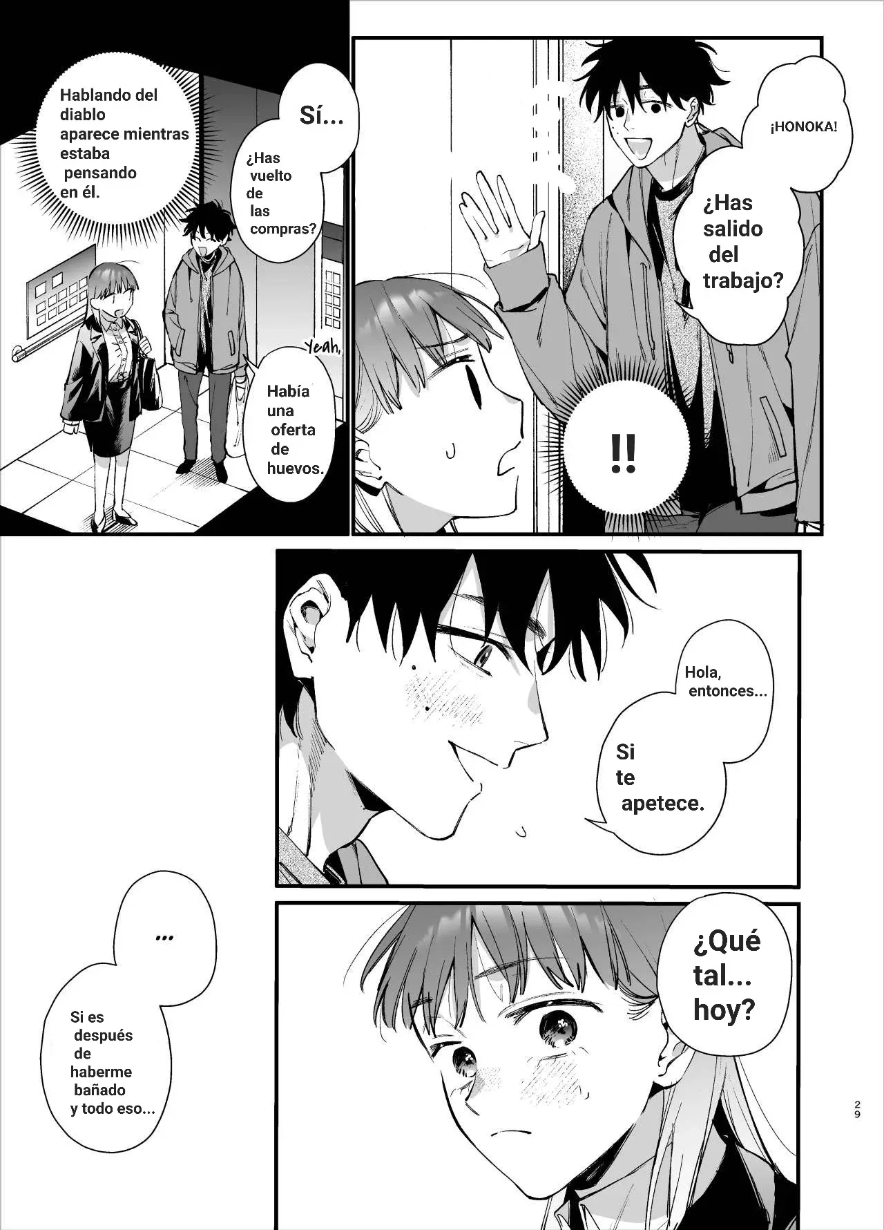 [Umenegi Daimyoujin (Umekoppe)] Kawaisou na Kimi ga Ichiban Kawaii ~Inu-kei Shuuchaku Danshi Haru-kun no Shitsuke Koubi~ | Eres más Adorable Cuando das Pena ~El Sexo Disciplinario del Chico Obsesivo Estilo Golden Retriever, Haru~ [Spanish] [Me ba] изображение № 29