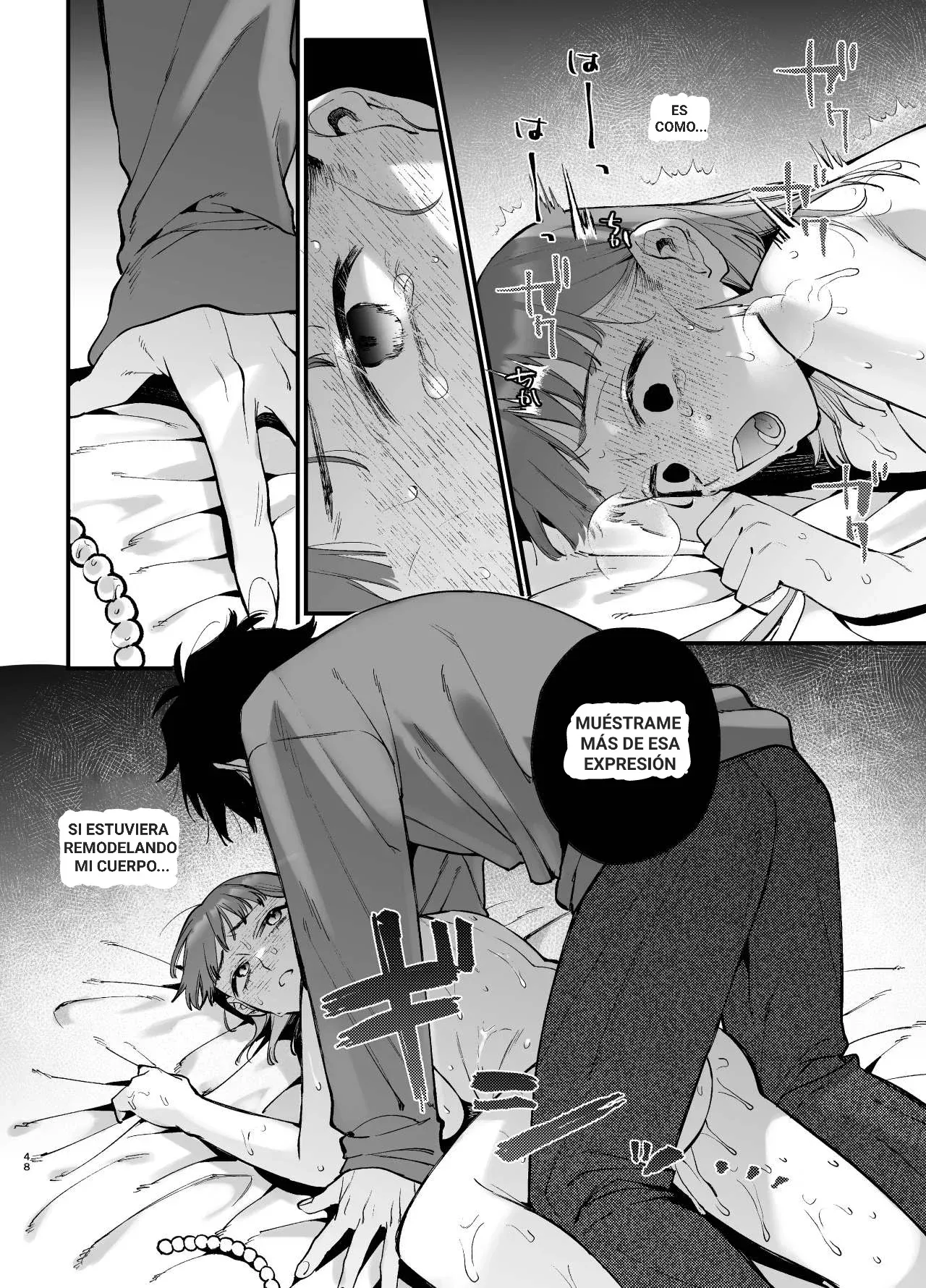 [Umenegi Daimyoujin (Umekoppe)] Kawaisou na Kimi ga Ichiban Kawaii ~Inu-kei Shuuchaku Danshi Haru-kun no Shitsuke Koubi~ | Eres más Adorable Cuando das Pena ~El Sexo Disciplinario del Chico Obsesivo Estilo Golden Retriever, Haru~ [Spanish] [Me ba] изображение № 48