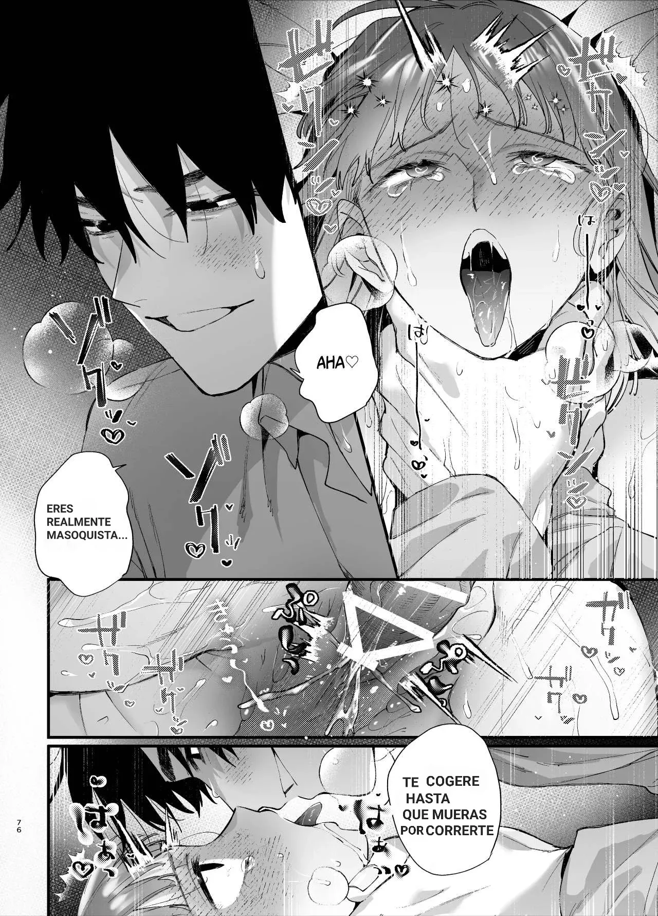 [Umenegi Daimyoujin (Umekoppe)] Kawaisou na Kimi ga Ichiban Kawaii ~Inu-kei Shuuchaku Danshi Haru-kun no Shitsuke Koubi~ | Eres más Adorable Cuando das Pena ~El Sexo Disciplinario del Chico Obsesivo Estilo Golden Retriever, Haru~ [Spanish] [Me ba] изображение № 76