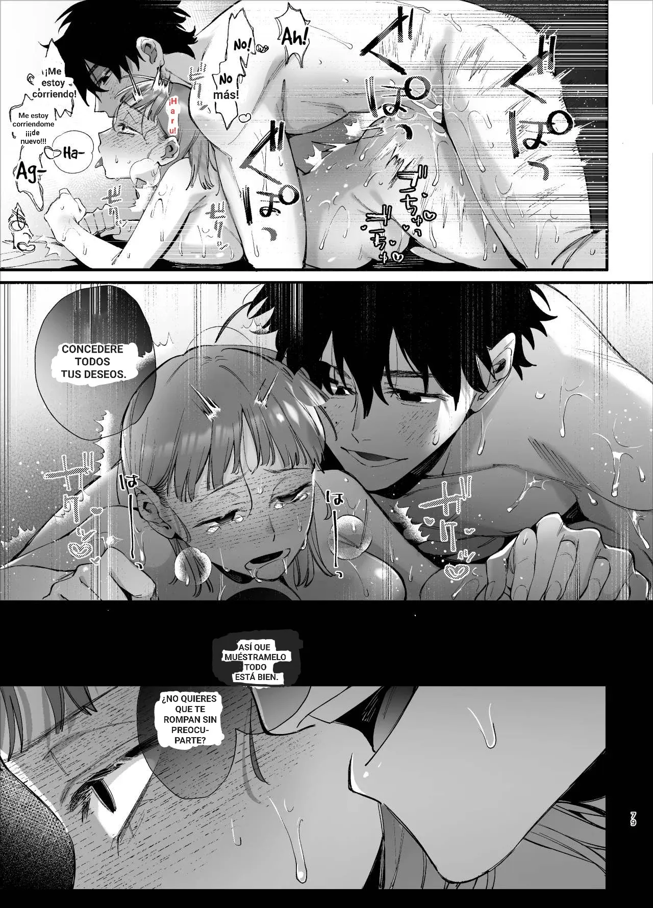 [Umenegi Daimyoujin (Umekoppe)] Kawaisou na Kimi ga Ichiban Kawaii ~Inu-kei Shuuchaku Danshi Haru-kun no Shitsuke Koubi~ | Eres más Adorable Cuando das Pena ~El Sexo Disciplinario del Chico Obsesivo Estilo Golden Retriever, Haru~ [Spanish] [Me ba] изображение № 79