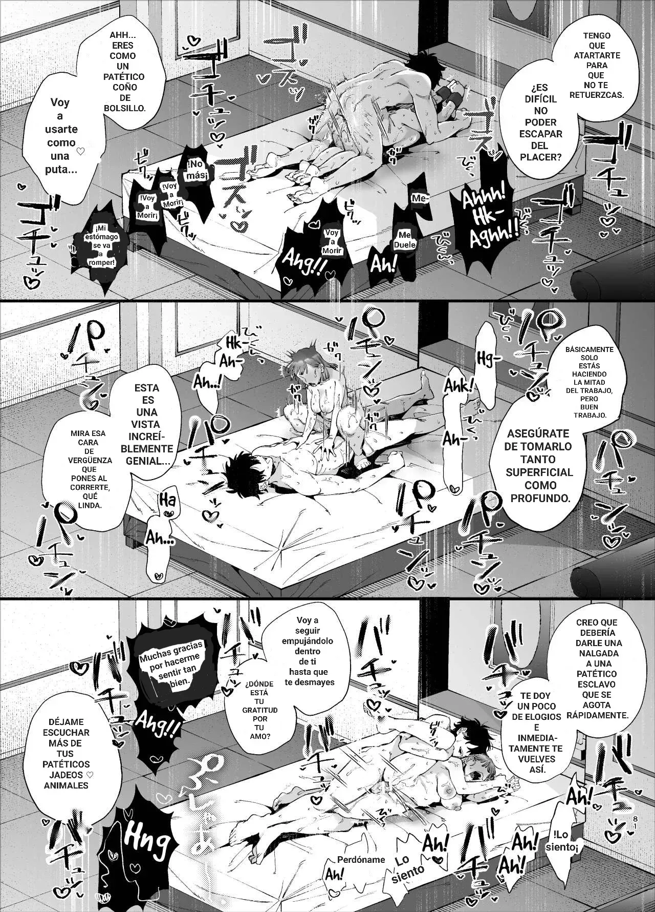 [Umenegi Daimyoujin (Umekoppe)] Kawaisou na Kimi ga Ichiban Kawaii ~Inu-kei Shuuchaku Danshi Haru-kun no Shitsuke Koubi~ | Eres más Adorable Cuando das Pena ~El Sexo Disciplinario del Chico Obsesivo Estilo Golden Retriever, Haru~ [Spanish] [Me ba] изображение № 81