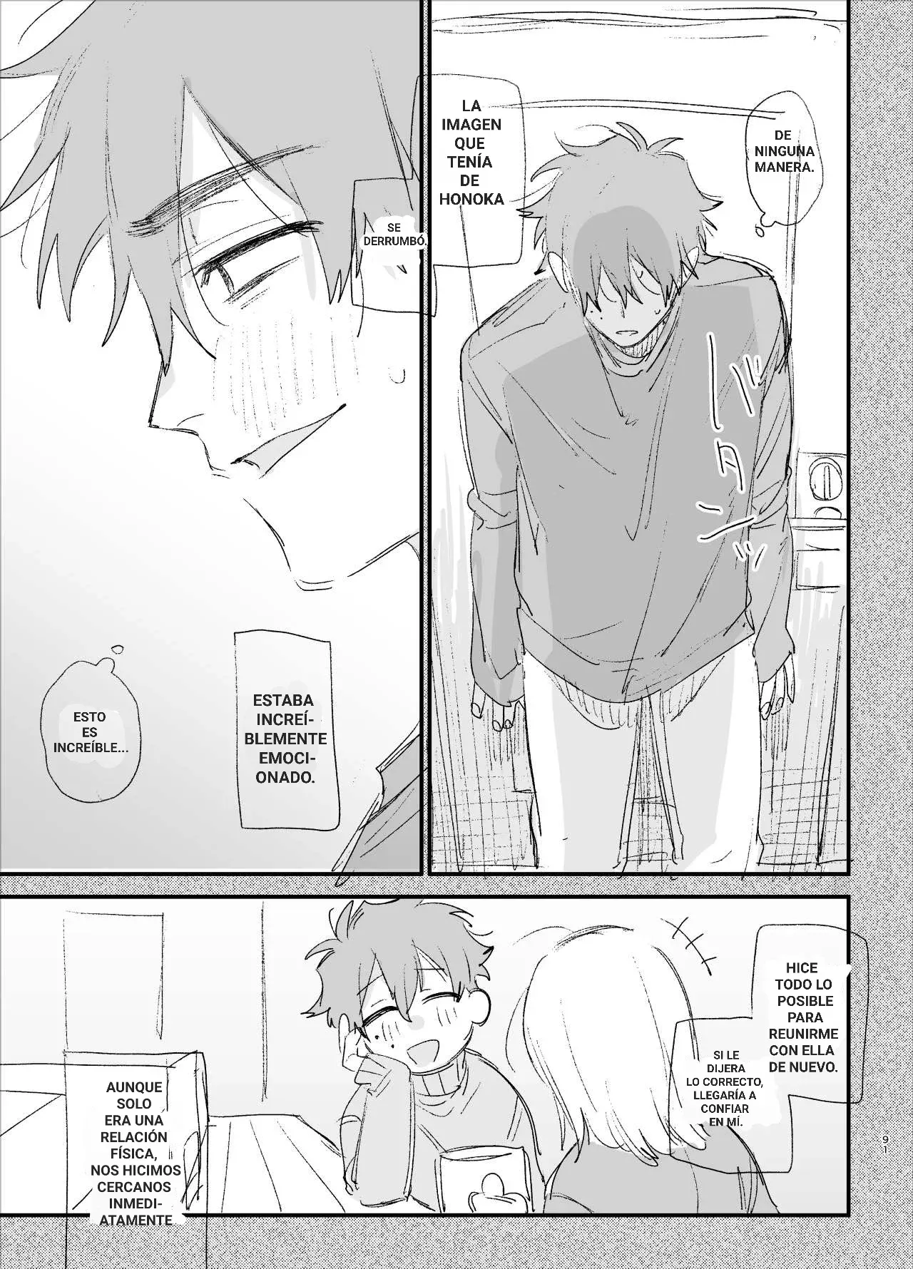 [Umenegi Daimyoujin (Umekoppe)] Kawaisou na Kimi ga Ichiban Kawaii ~Inu-kei Shuuchaku Danshi Haru-kun no Shitsuke Koubi~ | Eres más Adorable Cuando das Pena ~El Sexo Disciplinario del Chico Obsesivo Estilo Golden Retriever, Haru~ [Spanish] [Me ba] изображение № 91