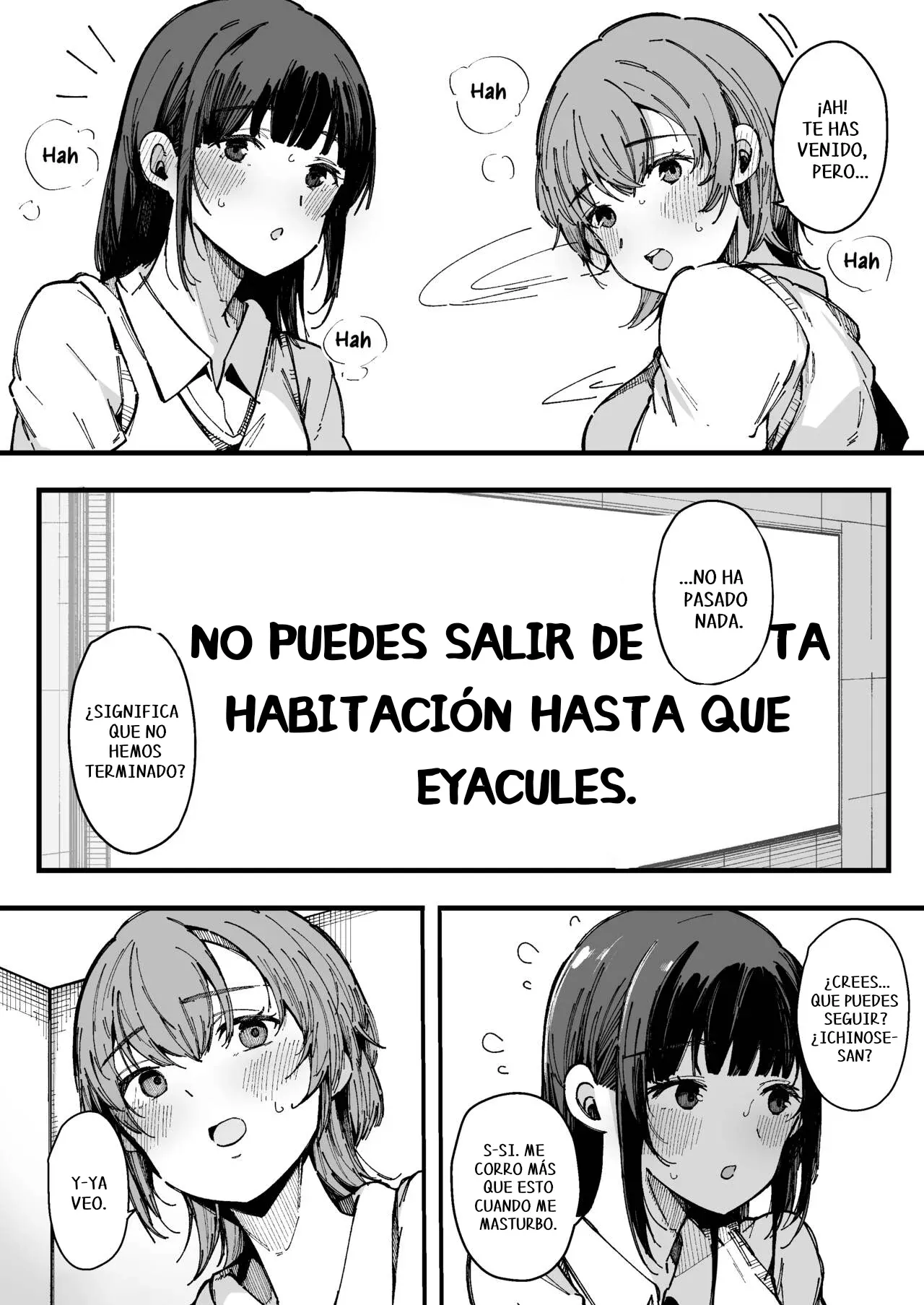 [BlossomSphere (Sakurayu Hal)] Shasei Shinai to Derarenai Heya | La habitacion donde no sales hasta que eyacules [Spanish] [Rockrog] 이미지 번호 13