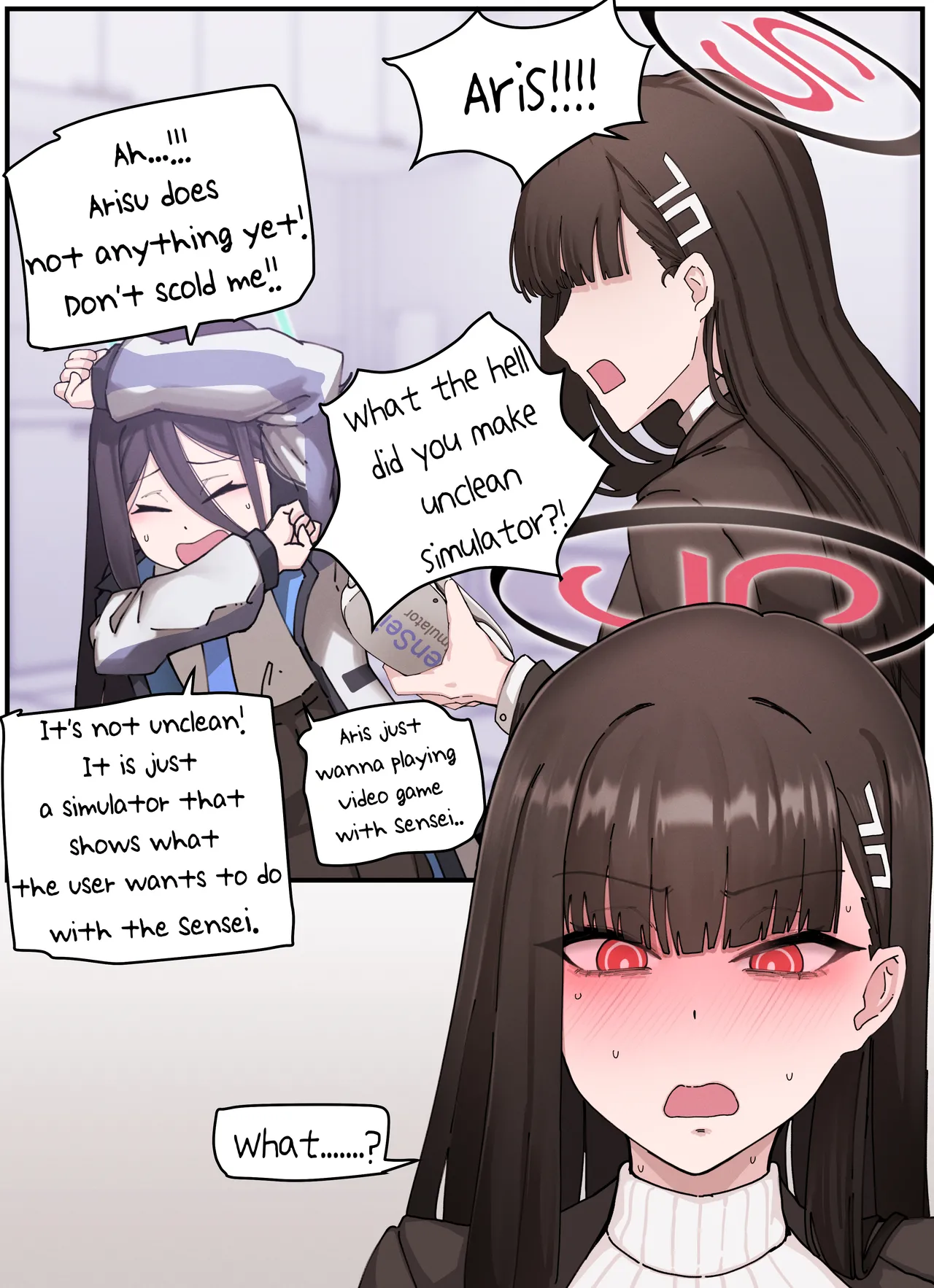 [Horori] Kivotos Gravure #03: Sensei Simulator (Blue Archive) [English] [Uncensored] image number 9