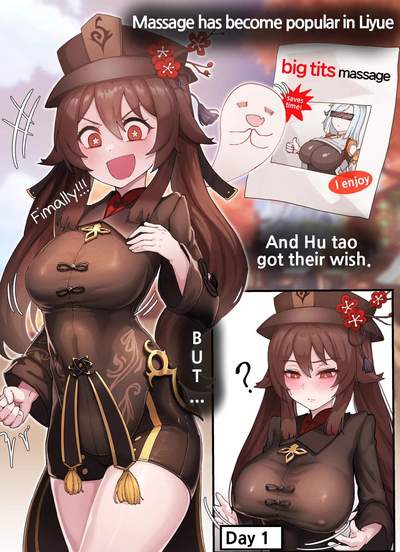 [Horori] Teyvat Gravure #06: Hu Tao (Genshin Impact) [English] [Uncensored] 이미지 번호 2