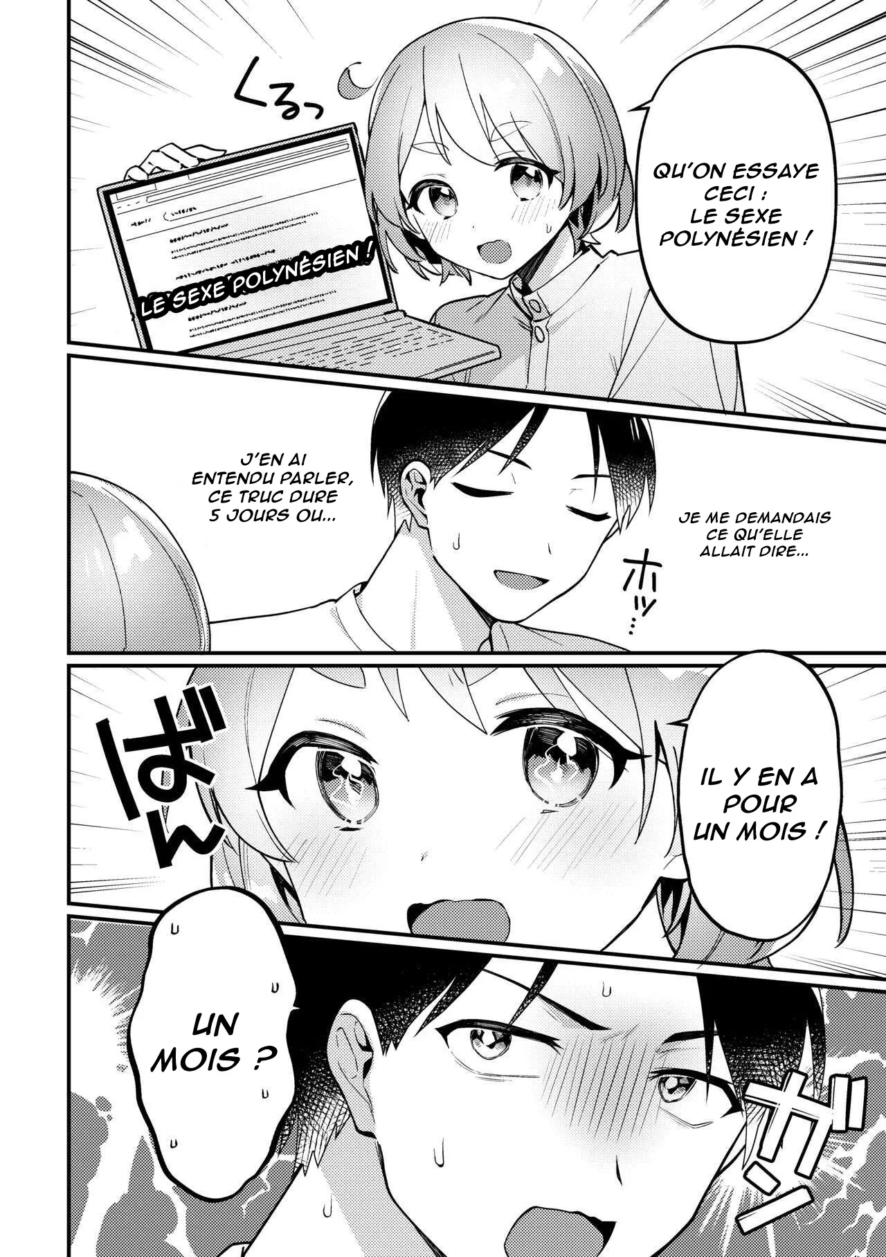 [Toketa Ice no Futa no Ura (Sakuraba Rokusuke)] Polynesian Sex o Kokoromiru Kai | La fois où nous avons essayé le sexe polynésien ! ...et le désordre qui en a résulté. [French] [Lopxi] [Digital] 5eme image