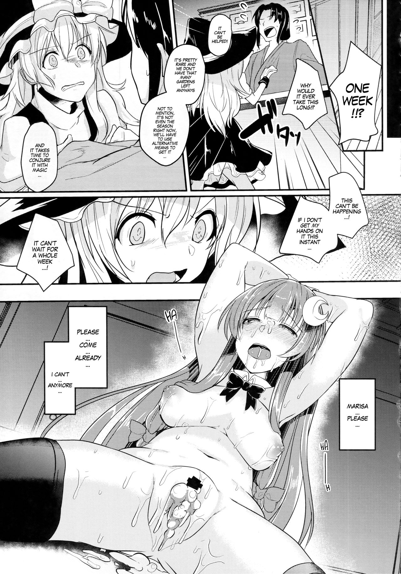 (Reitaisai 15) [Kuusou Monochrome (Abi)] Migawari no Patchouli | Patchouli as a Substitute (Touhou Project) [English] [MegaFagget] 画像番号 20