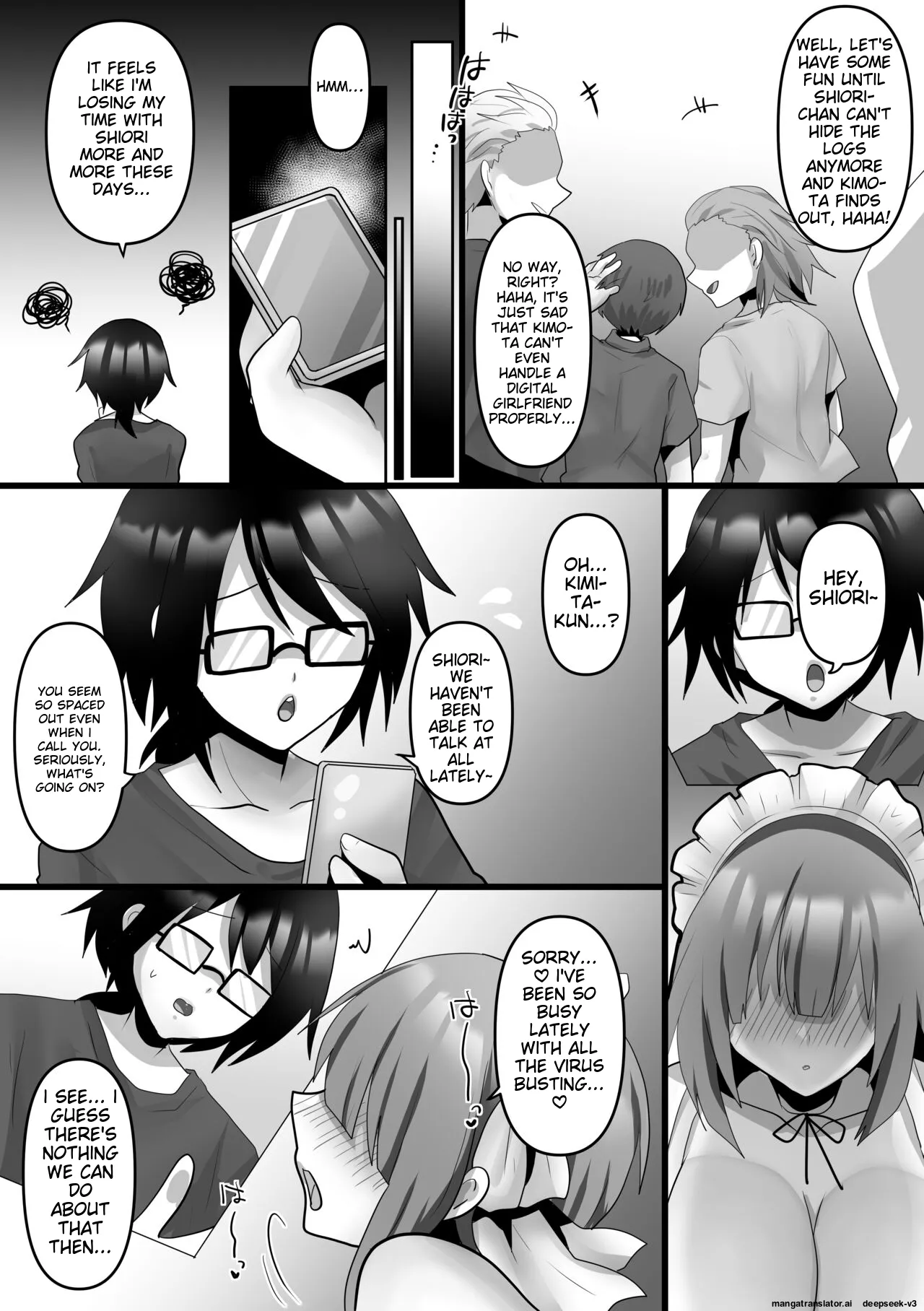 [Mofuya (Ashitaba Mofu)] Ore dake no AI kanojo ga NTRreru [ENG] [MTL] 图片编号 56
