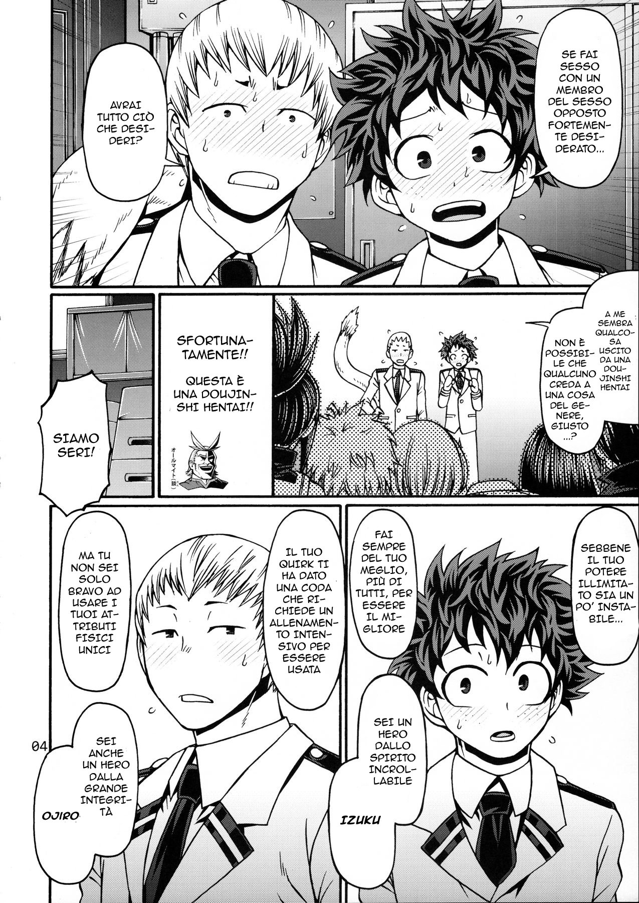 (C90) [CELLULOID-ACME (Chiba Toshirou)] POPPIN' GIRLS (My Hero Academia) [Italian] 图片编号 3