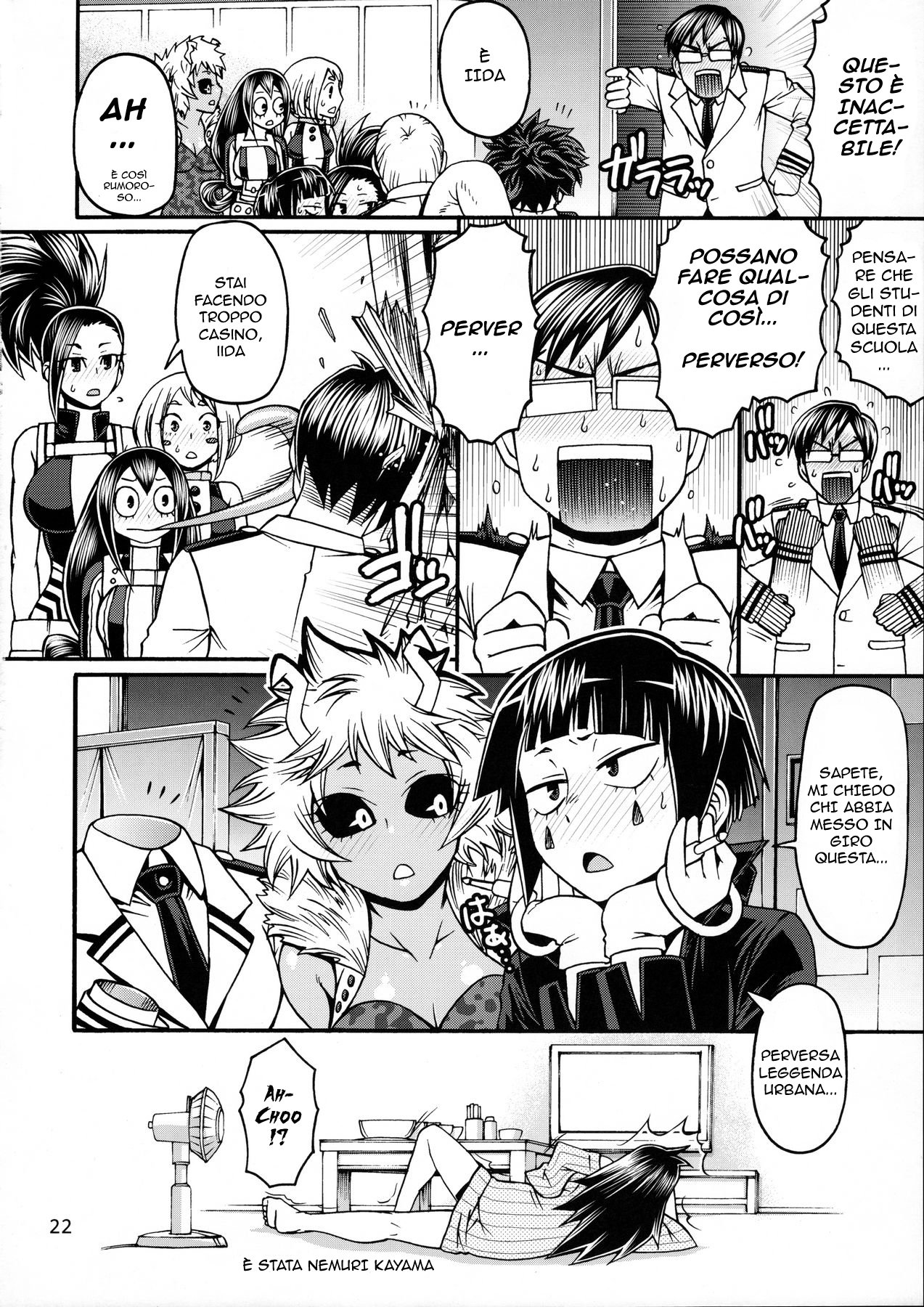 (C90) [CELLULOID-ACME (Chiba Toshirou)] POPPIN' GIRLS (My Hero Academia) [Italian] 图片编号 21