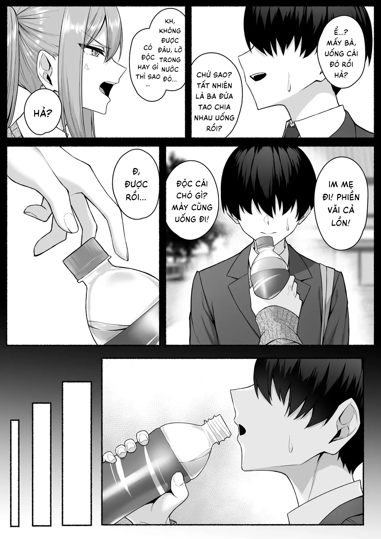[Potato Usushio] Gal to Boku ga Seibetsu Gyakuten Mesu ni Mezameru Boku | Sau khi cùng đám gyaru hoán đổi giới tính, tôi dần thức tỉnh bản năng phái nữ [Vietnamese Tiếng Việt] image number 6