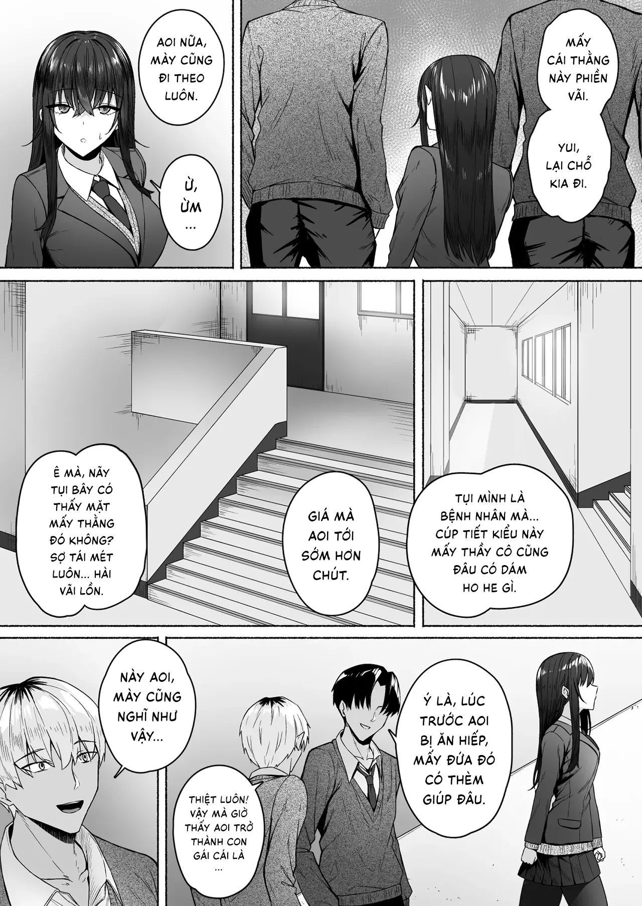 [Potato Usushio] Gal to Boku ga Seibetsu Gyakuten Mesu ni Mezameru Boku | Sau khi cùng đám gyaru hoán đổi giới tính, tôi dần thức tỉnh bản năng phái nữ [Vietnamese Tiếng Việt] image number 17