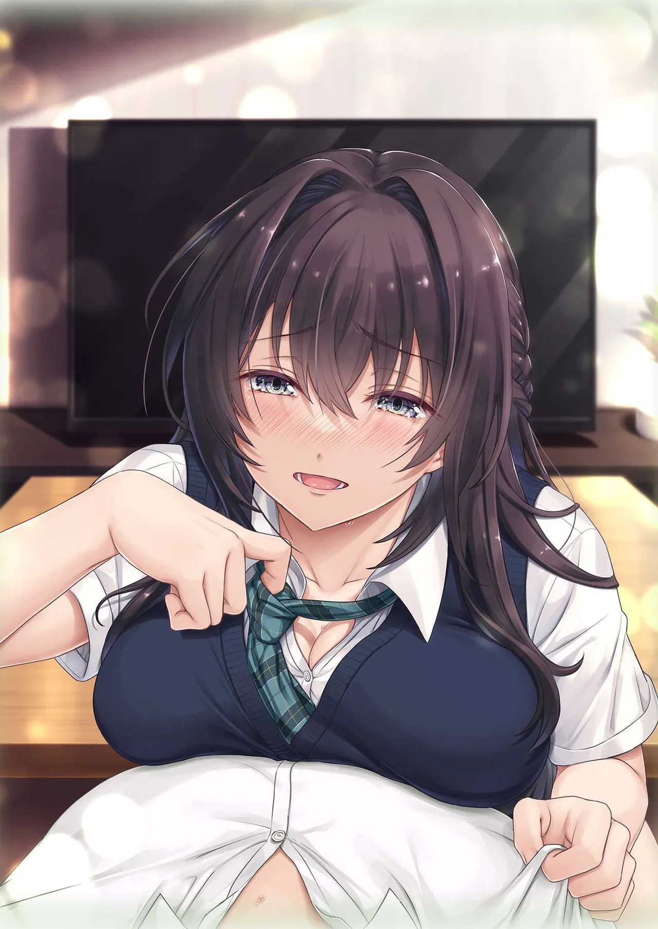 [Airy Socks (Mafuyu HEMP)] Musume no Class no Iinchou wa Papa ga Hoshii Rashii | 班上的委員長想要PAPA的疼愛 [Chinese] [Decensored] 이미지 번호 3