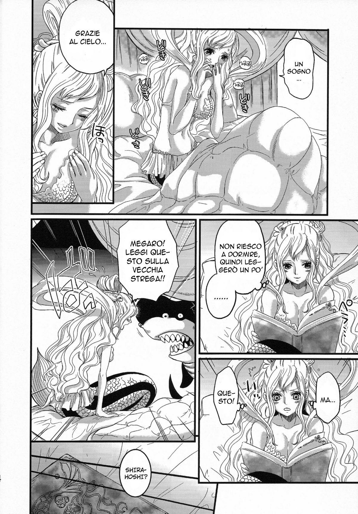 (C80) [Queen Of VANILLA (Tigusa Suzume)] Ningyohime | Le Code non sono un Problema! (One Piece) [Italian] image number 4