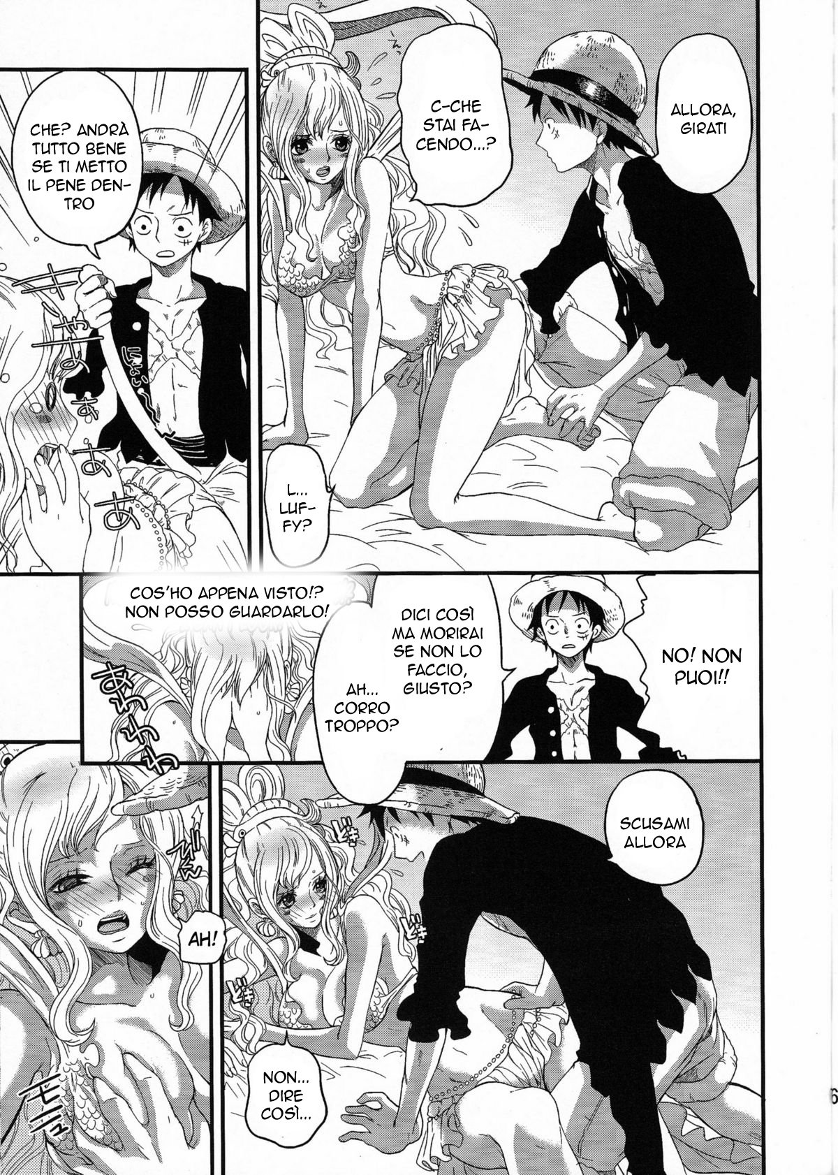 (C80) [Queen Of VANILLA (Tigusa Suzume)] Ningyohime | Le Code non sono un Problema! (One Piece) [Italian] image number 7