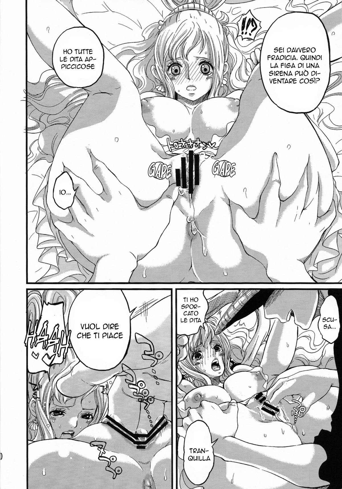 (C80) [Queen Of VANILLA (Tigusa Suzume)] Ningyohime | Le Code non sono un Problema! (One Piece) [Italian] image number 10