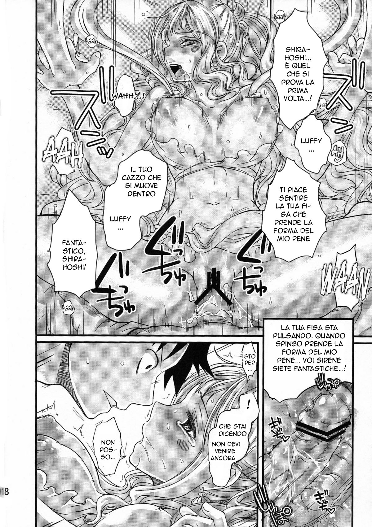 (C80) [Queen Of VANILLA (Tigusa Suzume)] Ningyohime | Le Code non sono un Problema! (One Piece) [Italian] image number 18