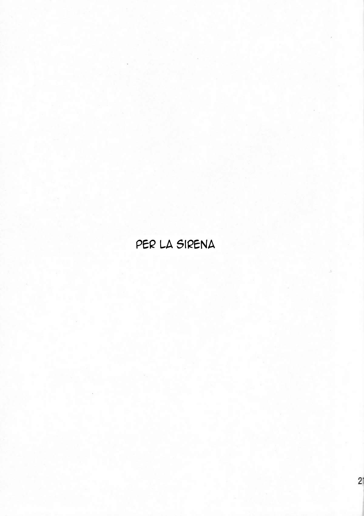 (C80) [Queen Of VANILLA (Tigusa Suzume)] Ningyohime | Le Code non sono un Problema! (One Piece) [Italian] image number 21