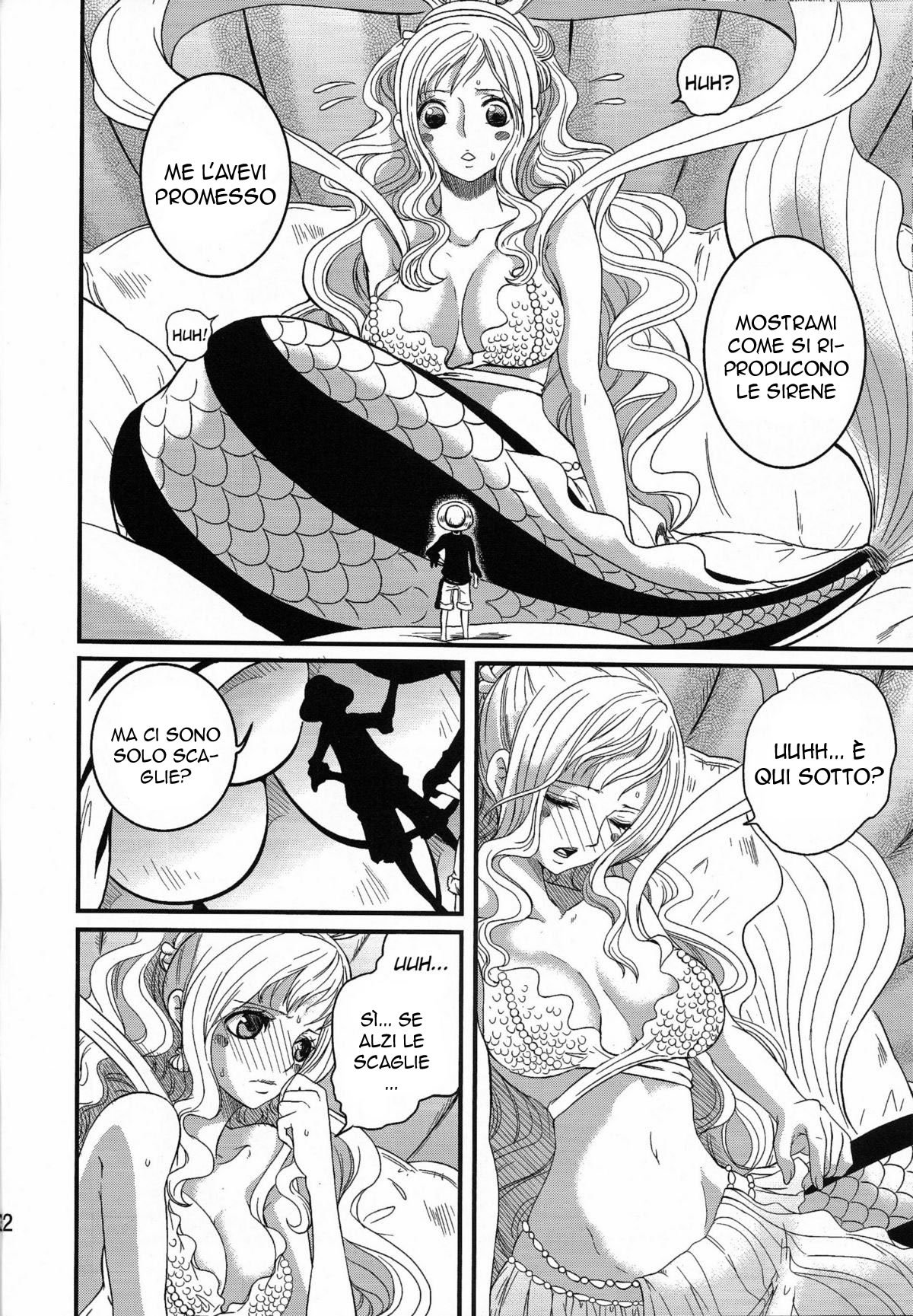 (C80) [Queen Of VANILLA (Tigusa Suzume)] Ningyohime | Le Code non sono un Problema! (One Piece) [Italian] image number 22