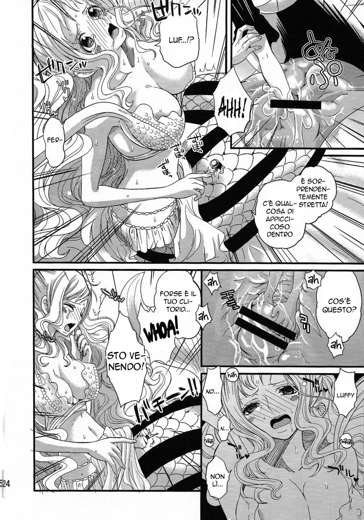 (C80) [Queen Of VANILLA (Tigusa Suzume)] Ningyohime | Le Code non sono un Problema! (One Piece) [Italian] image number 24