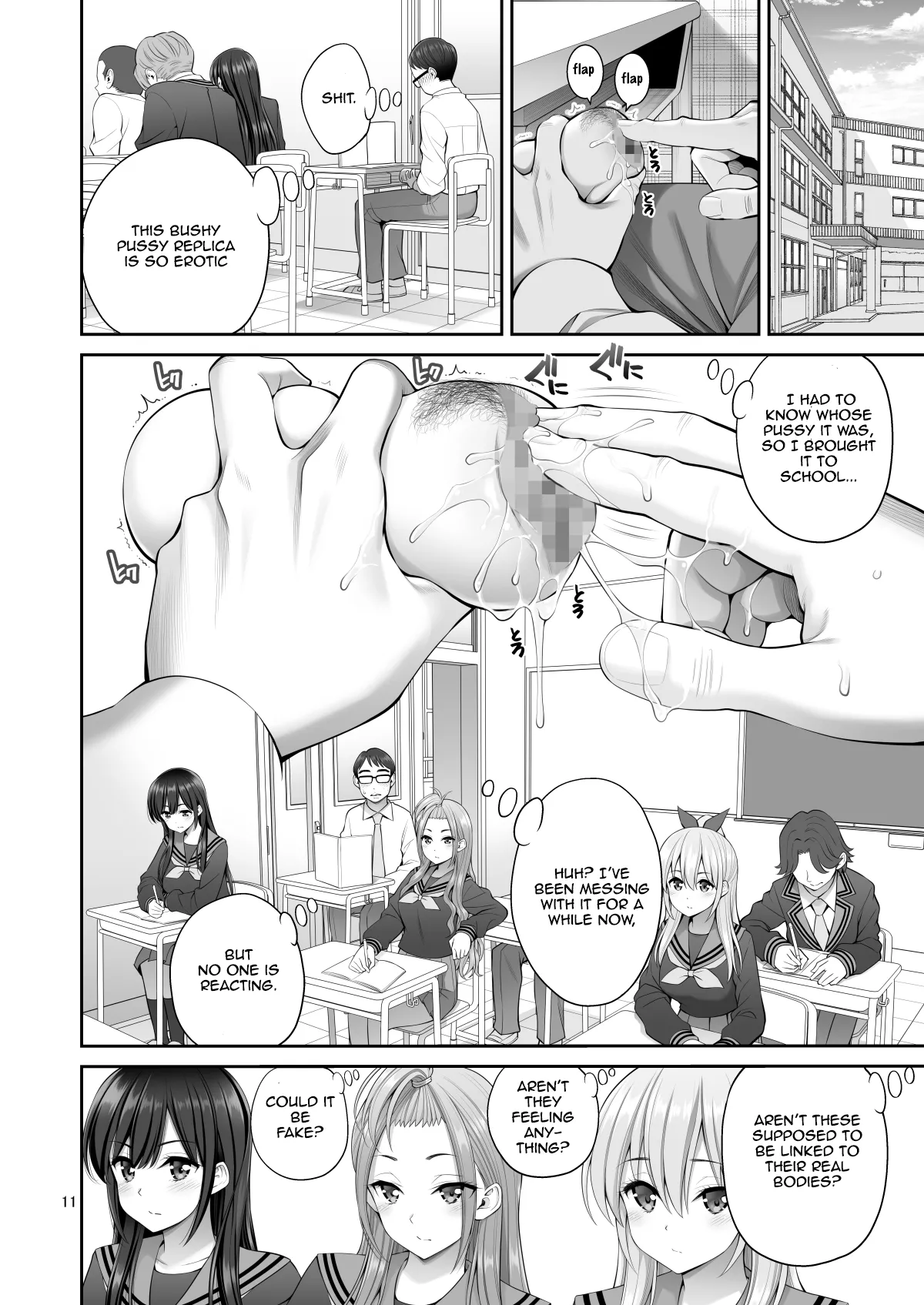 [Popochichi (Yahiro Pochi)] Fukusei Manko 2~ Majime na Manko Hen~ | Replica Pussy 2 ~The Straight-Laced Pussy Edition~ [Digital]  [English] [Aishi21] 画像番号 11