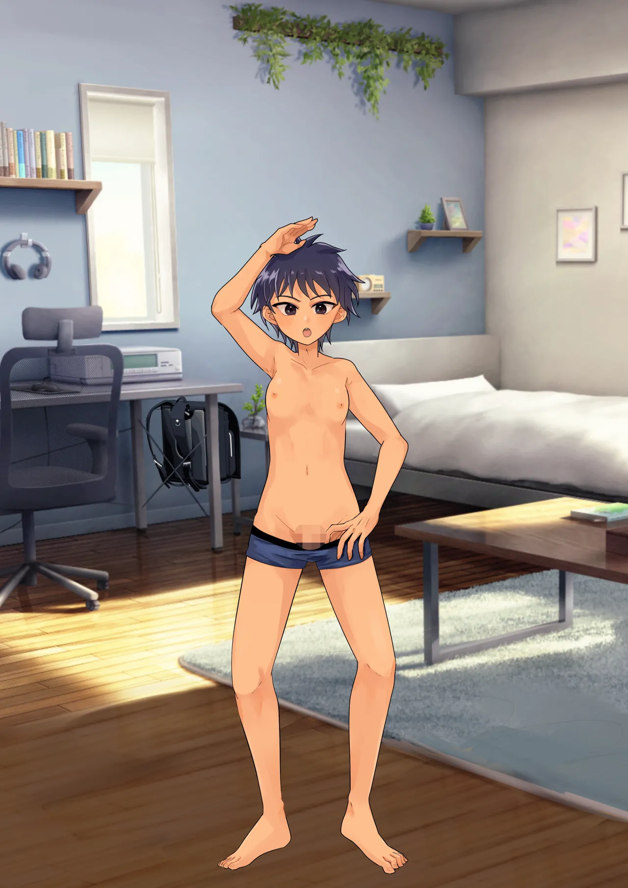 [Hachitarou] [skeb] Nyotaika Kyuuseichou Shoukougun ni Kakacchatta Ko 图片编号 10