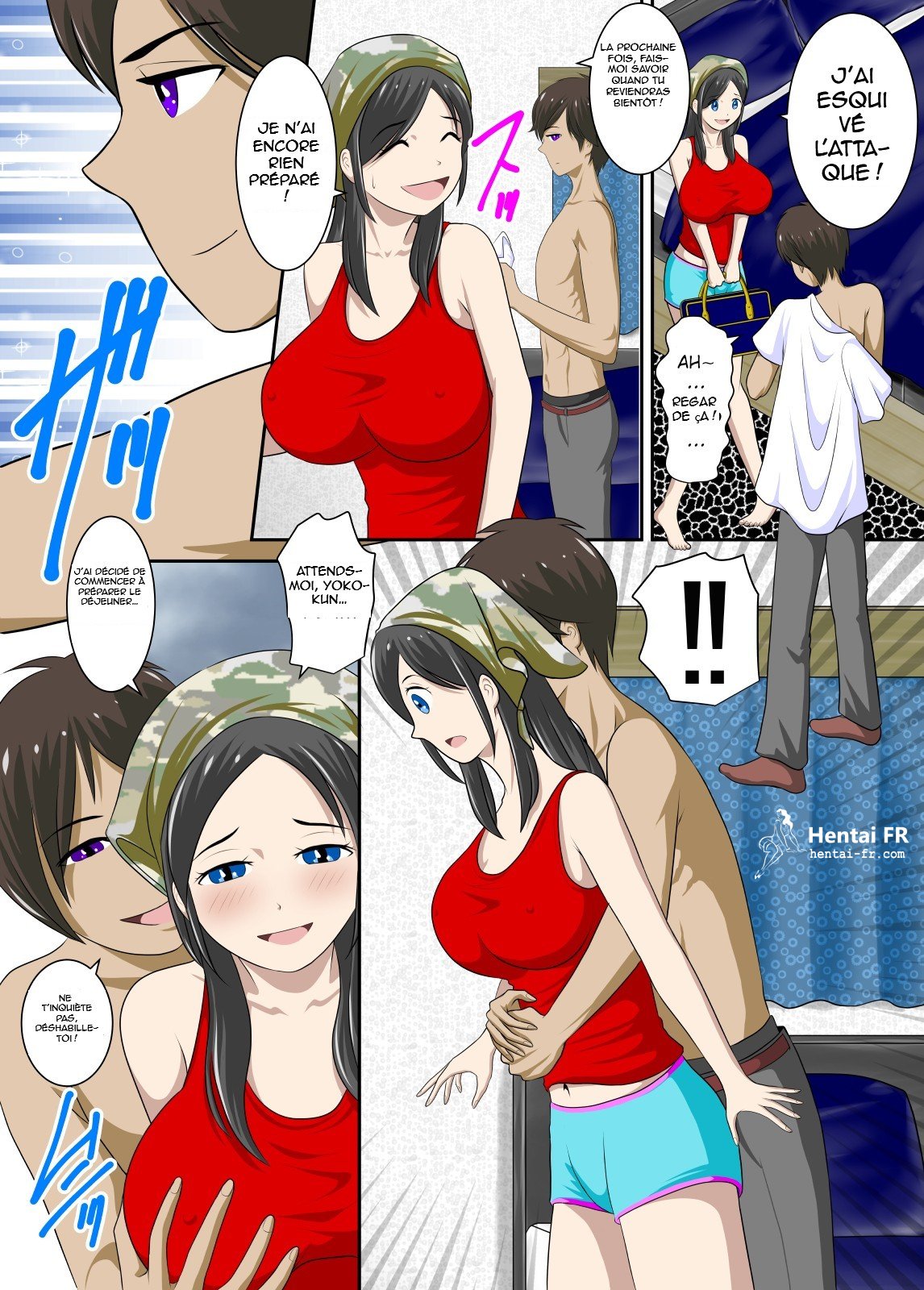 [WXY COMICS] Okaa-san to Okaa-san to Boku no Seiseikatsu 1 | Ma vie sexuelle avec ma mère 1 [french] [hentai-FR.com] image number 3