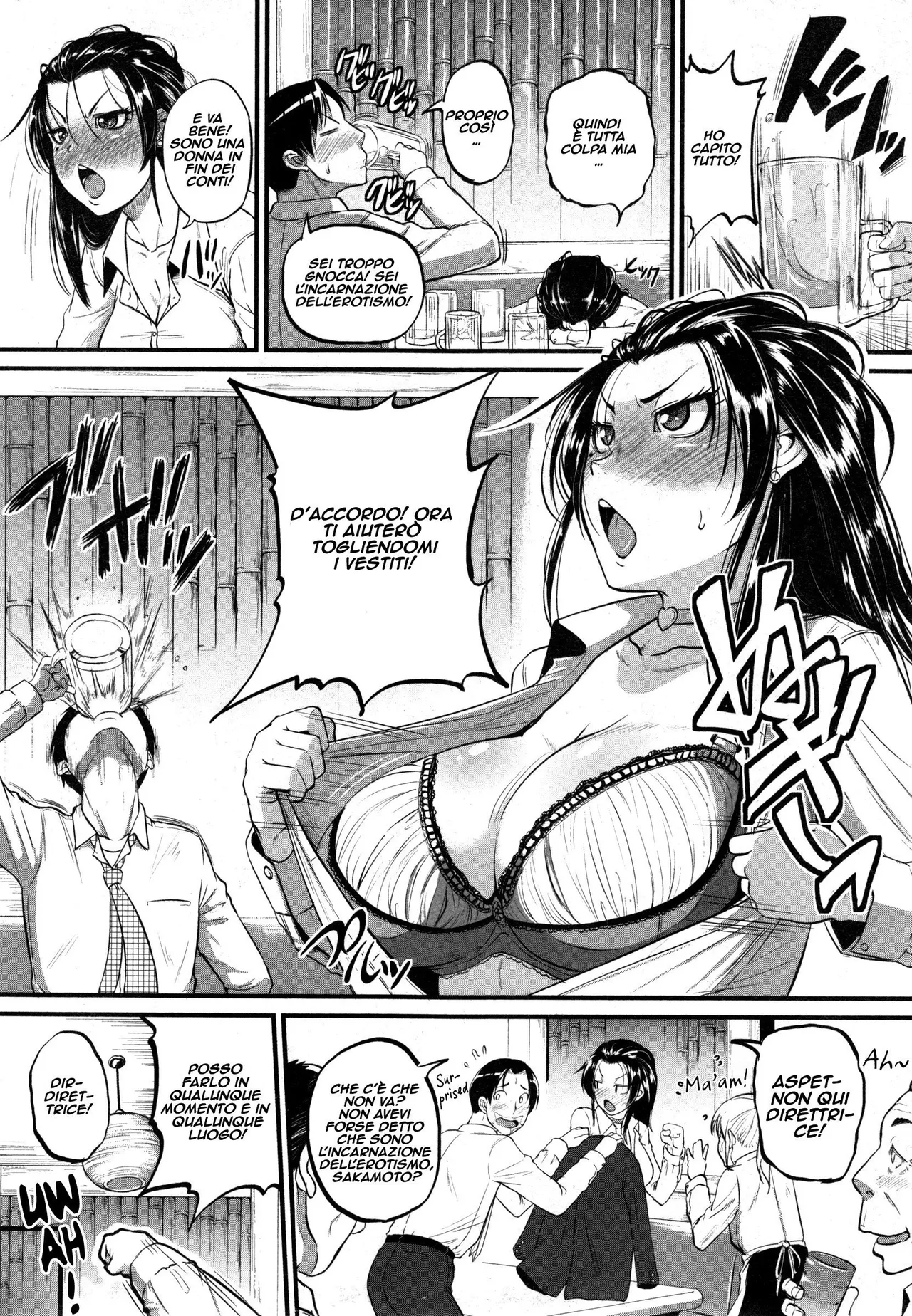 [Tonnosuke] Katase Kachou wa Maso doRei | Essere Schiavizzati (COMIC Shingeki 2014-12) [Italian] image number 3