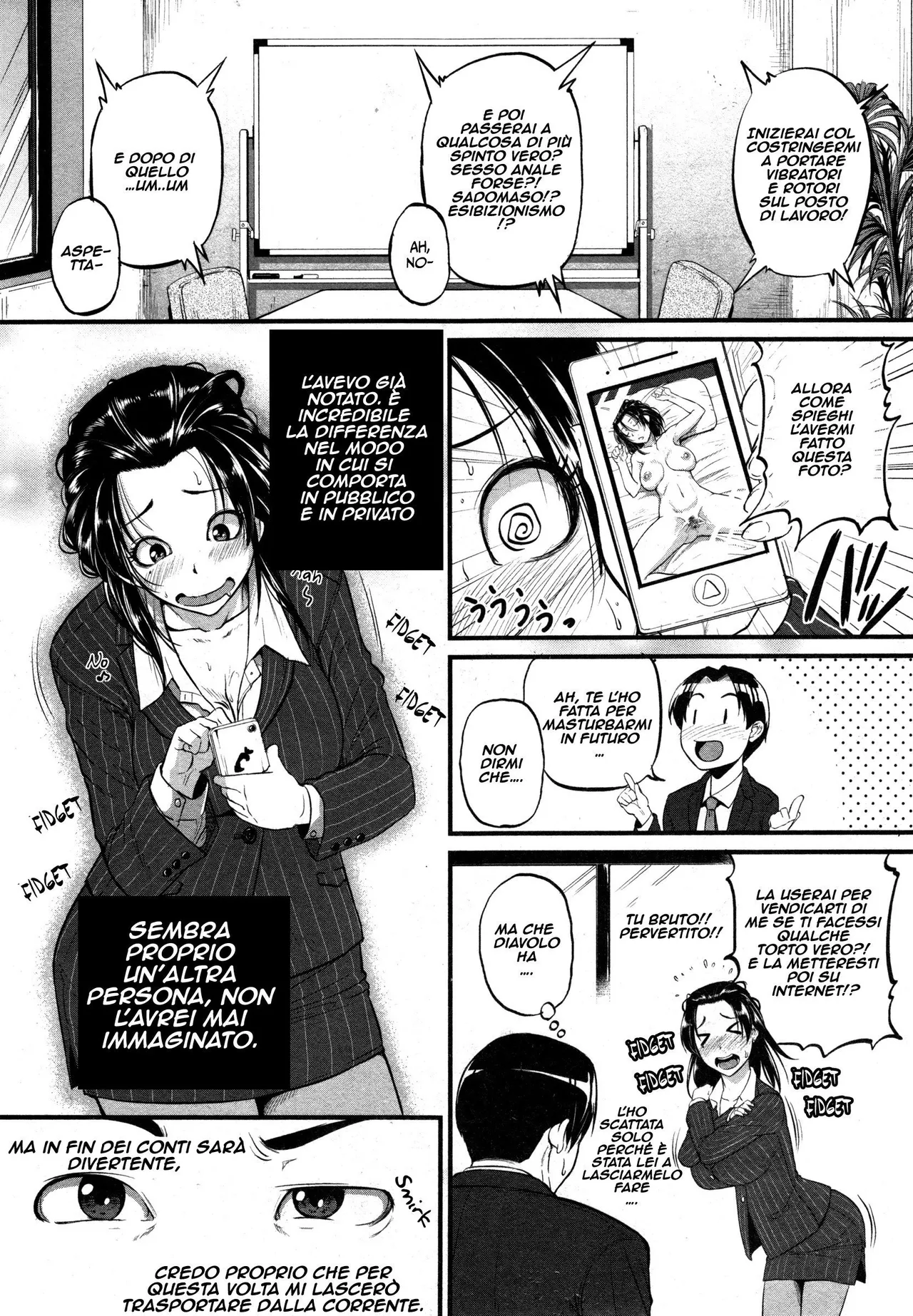 [Tonnosuke] Katase Kachou wa Maso doRei | Essere Schiavizzati (COMIC Shingeki 2014-12) [Italian] image number 7