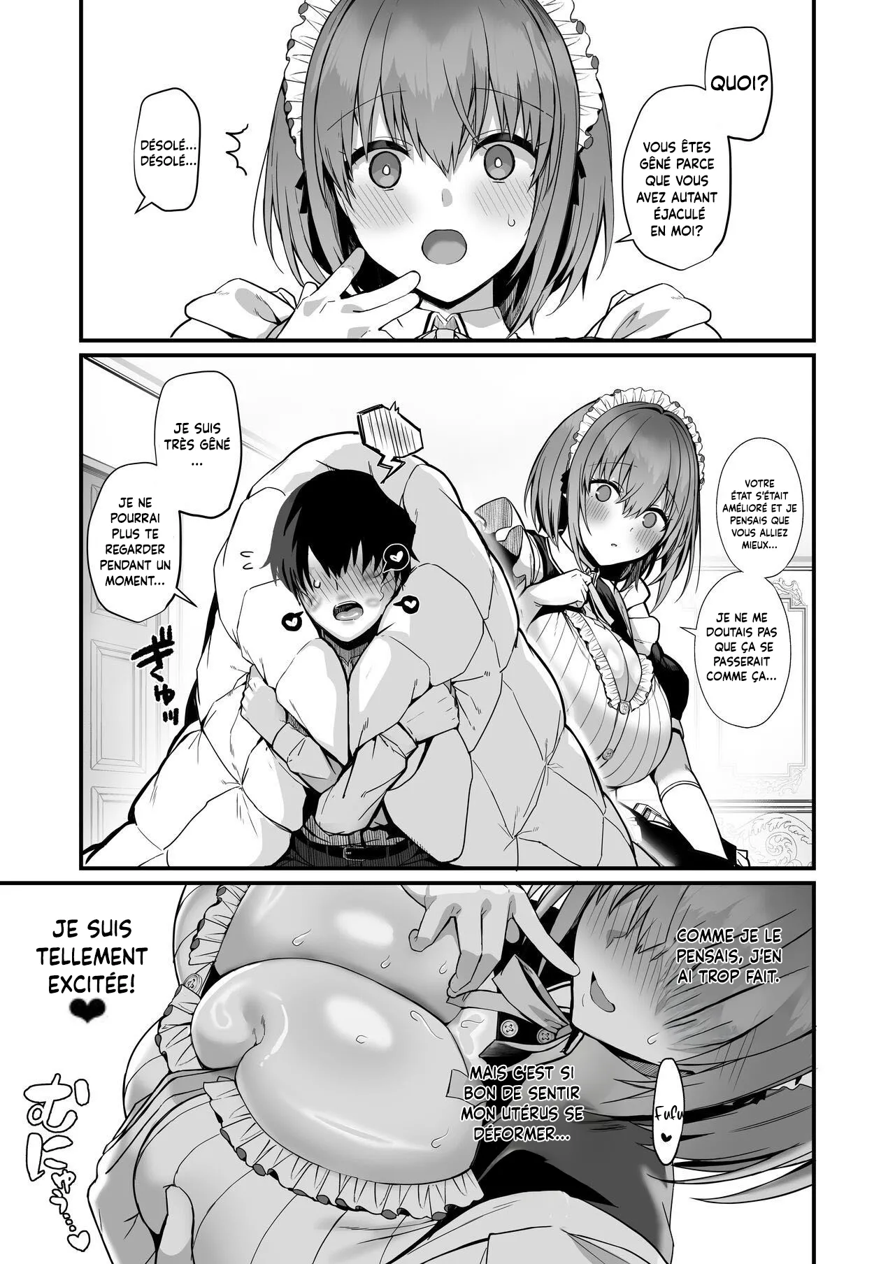 [Flock Blue (Blue_Gk)]  Servante de l'amour - Une histoire d'amour avec une gentille et douce servante lubrique aux gros seins [French] [pape245][Digital] 图片编号 66