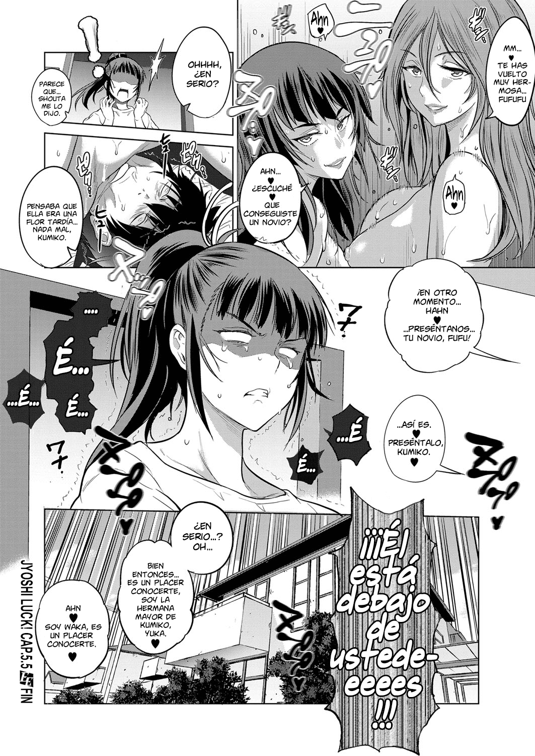 [DISTANCE] Jyoshi Luck! ~2 Years Later~ Cap.5.5 (COMIC ExE 14) [Español] [NicoNiiScans] [Digital] image number 20