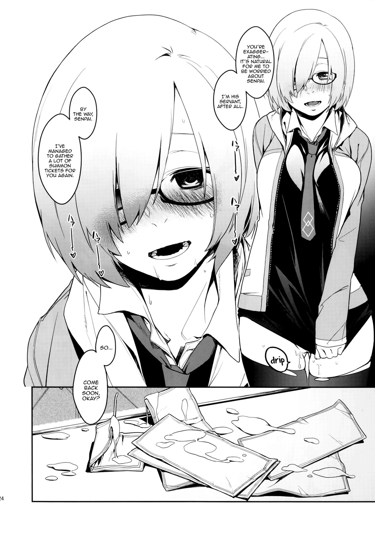 (C92) [MARCH (Minakuchi Takashi)] Shielder ni mo Aru Jakuten 2 | Shielder Also Has a Weakness 2 (Fate/Grand Order) [English] [Aoitenshi] image number 24
