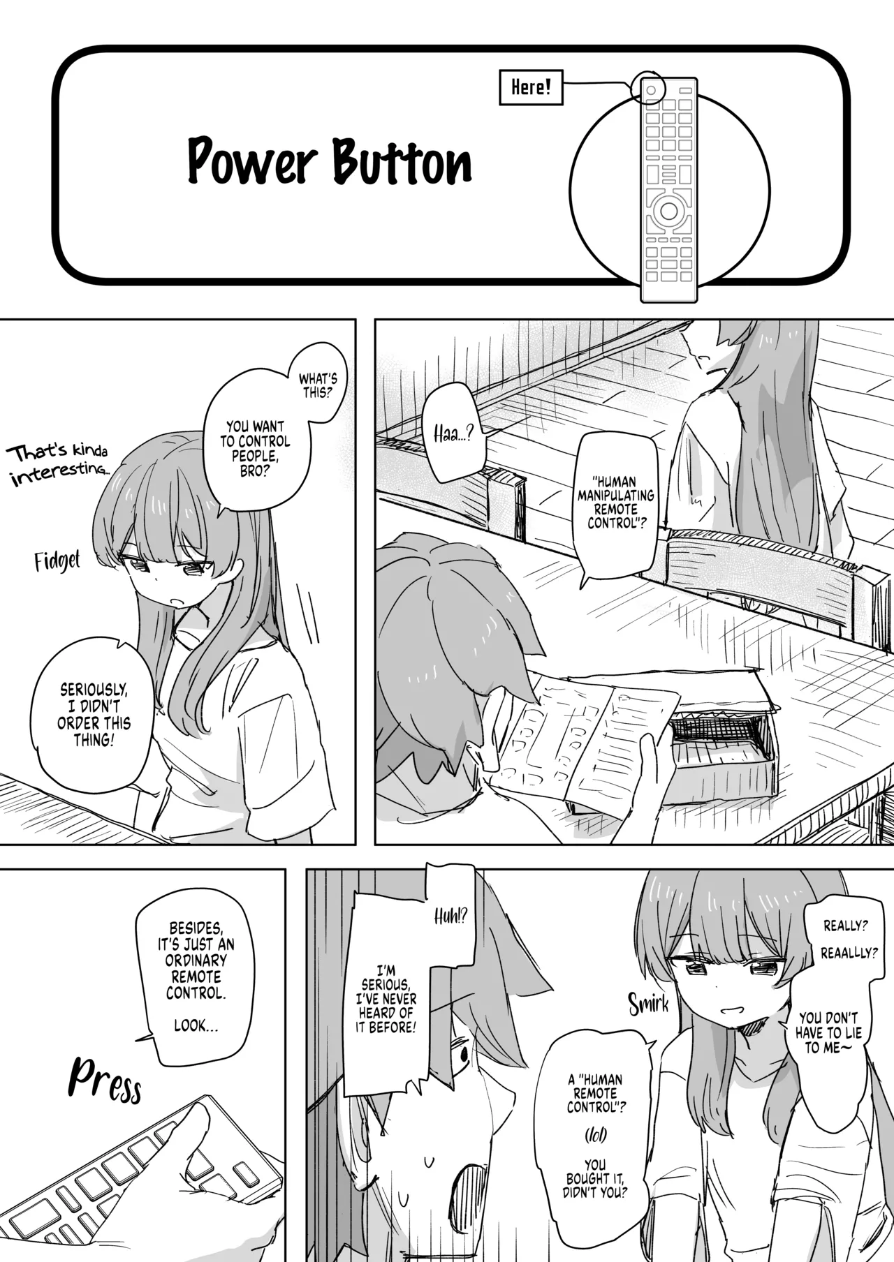 [Kakuninii] Ningen Sousa RemoCon | Human Manipulating Remote Control [English] [Weedlayer] [Digital] imagen número 6