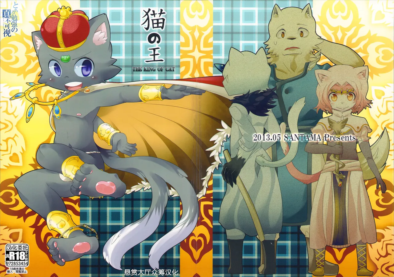 [さんたま (がく)] 猫の王 THE KING OF CAT [Chinese] [悬赏大厅×真不可视汉化组] image number 1