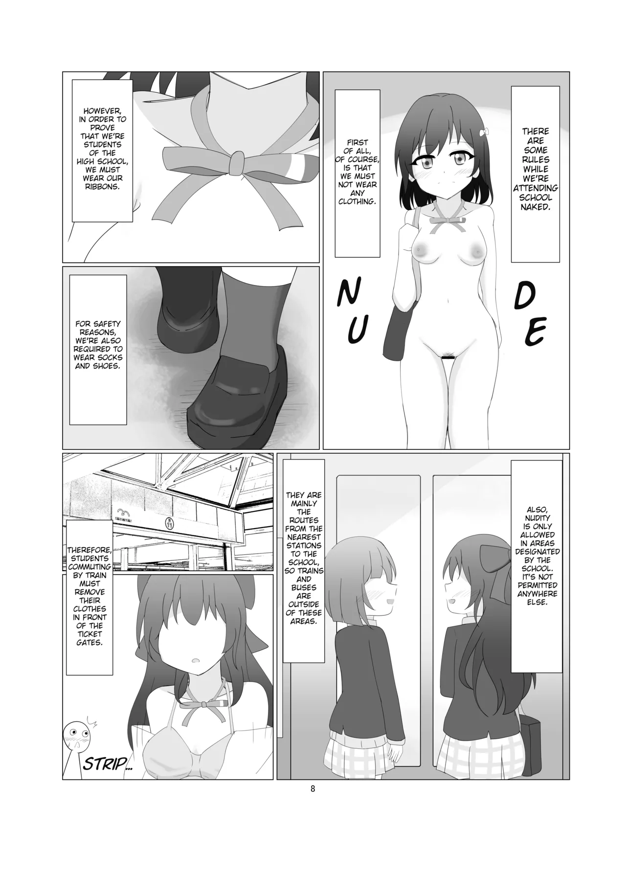 [Negoto ni Mizu (Neriite)] Nijigasaki Gakuen Zenra Toukoubi | Nijigasaki High Naked School Day (Love Live!) [English] [Digital] 画像番号 5