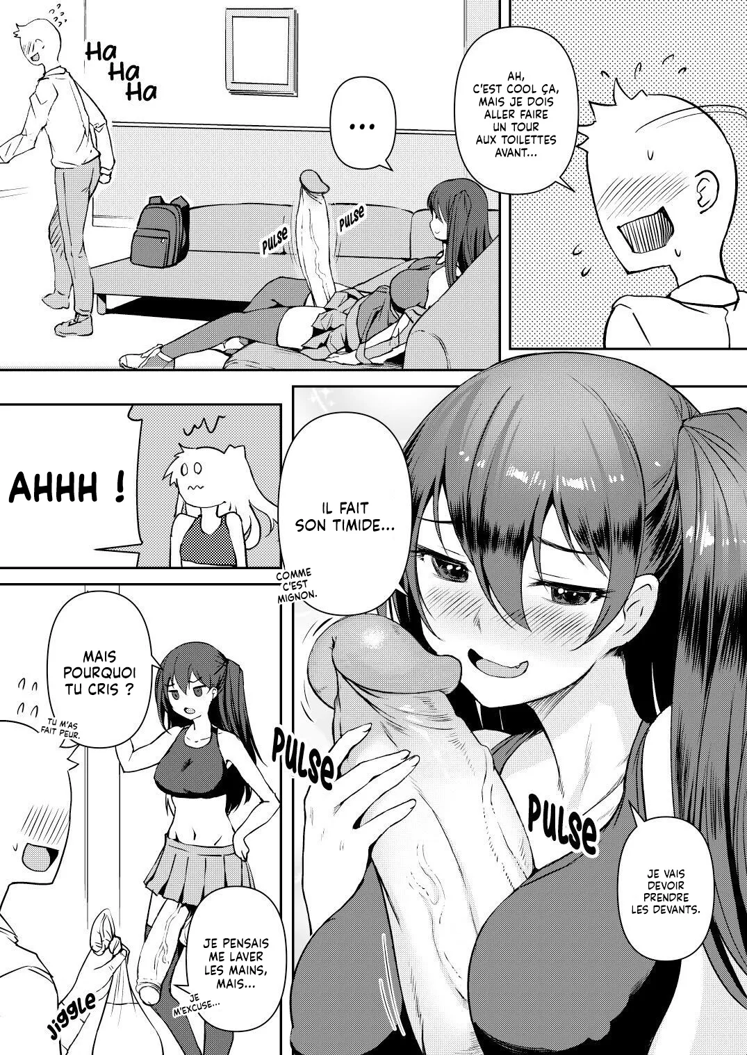 [AskRay (Bosshi)] Futanari Kanojo 2 - Futa Girl Friend 2 [French] [Lopxi] [Decensored] [Digital] numero di immagine  5