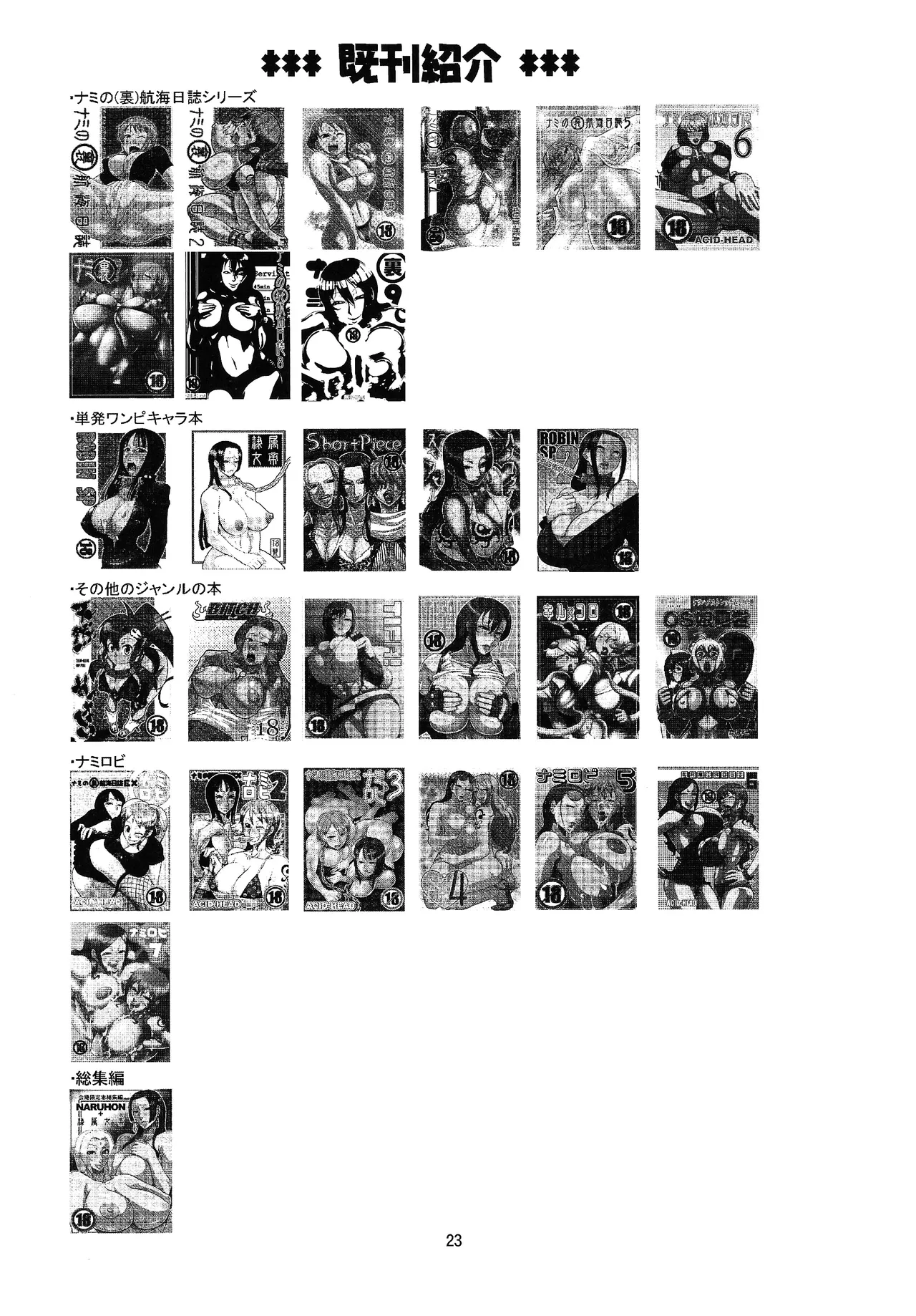 (C88) [ACID-HEAD (Murata.)] Nami no Ura Koukai Nisshi 10 (One Piece) [Italian] image number 24