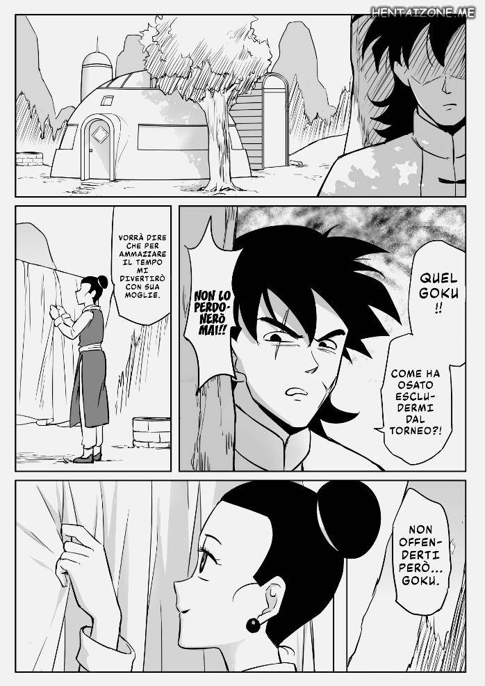 [Shirihito] Muchi na Hitozuma to no Tokubetsu Shugyou | L' Allenamento Speciale di Chichi (Dragon Ball Super) [Italian] image number 3