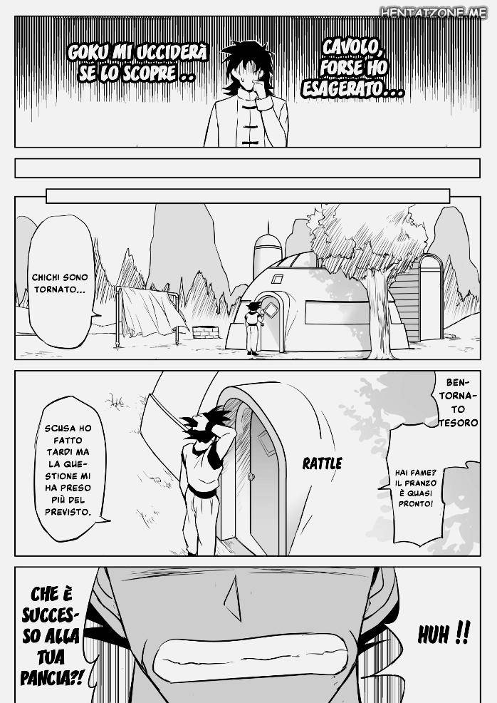 [Shirihito] Muchi na Hitozuma to no Tokubetsu Shugyou | L' Allenamento Speciale di Chichi (Dragon Ball Super) [Italian] image number 26