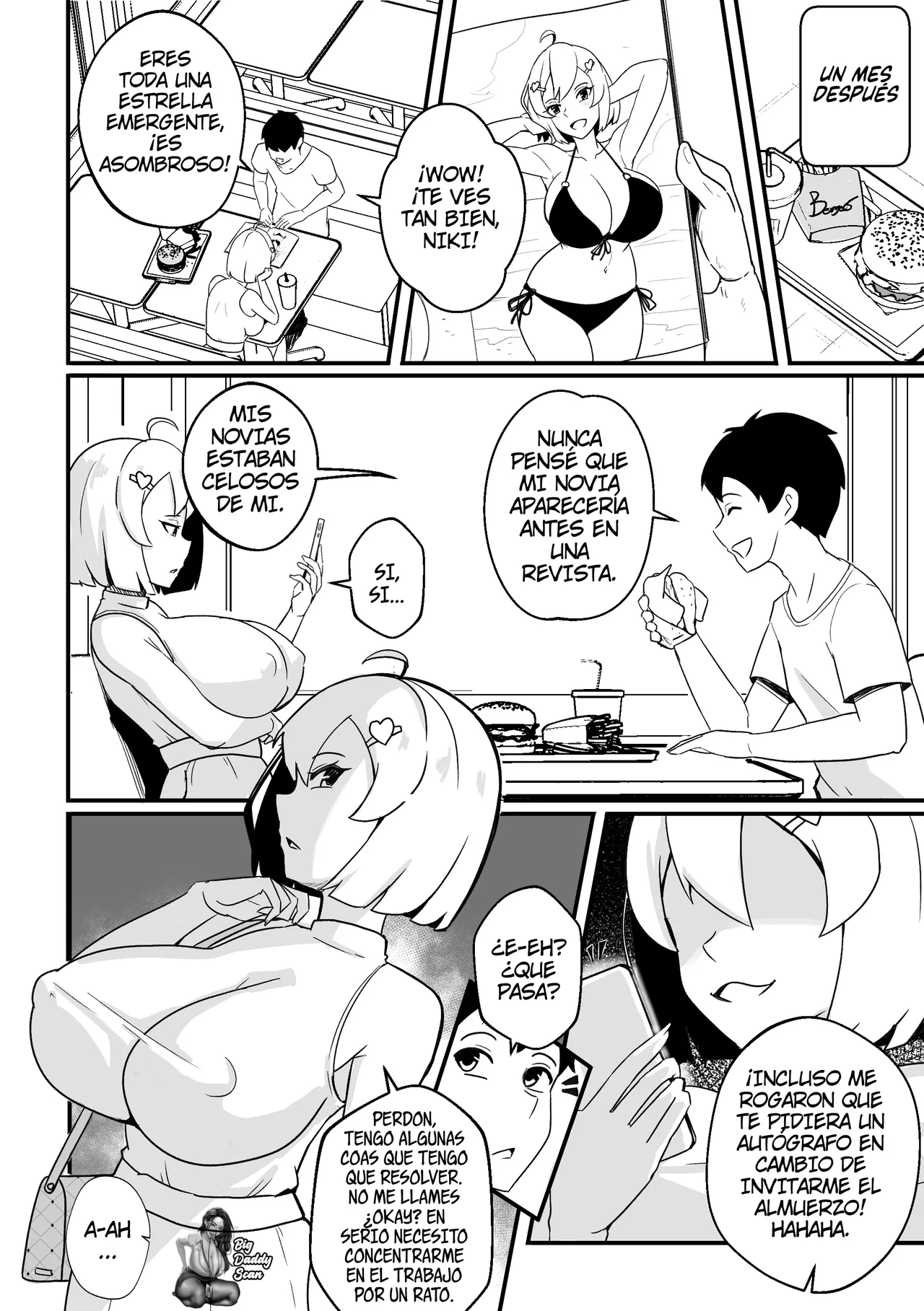 【Merkonig】B-trayal 52 kanojo [Español] [BigDaddy Scan] [Sin Censura] 图片编号 7