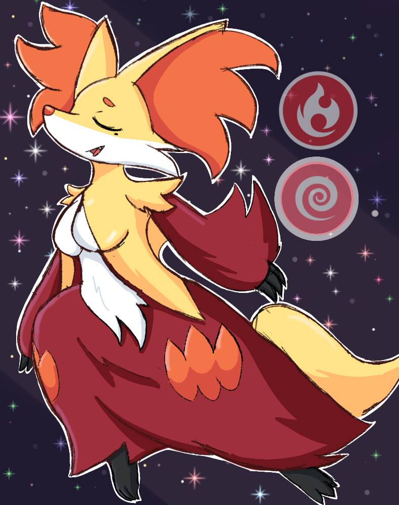 Delphox for all image number 13