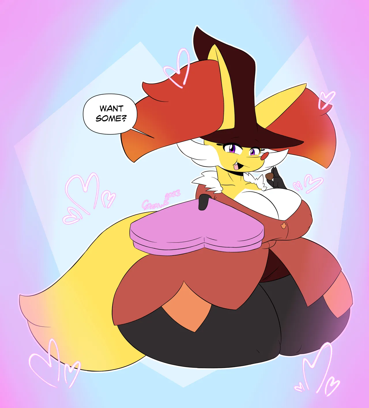 Delphox for all image number 45
