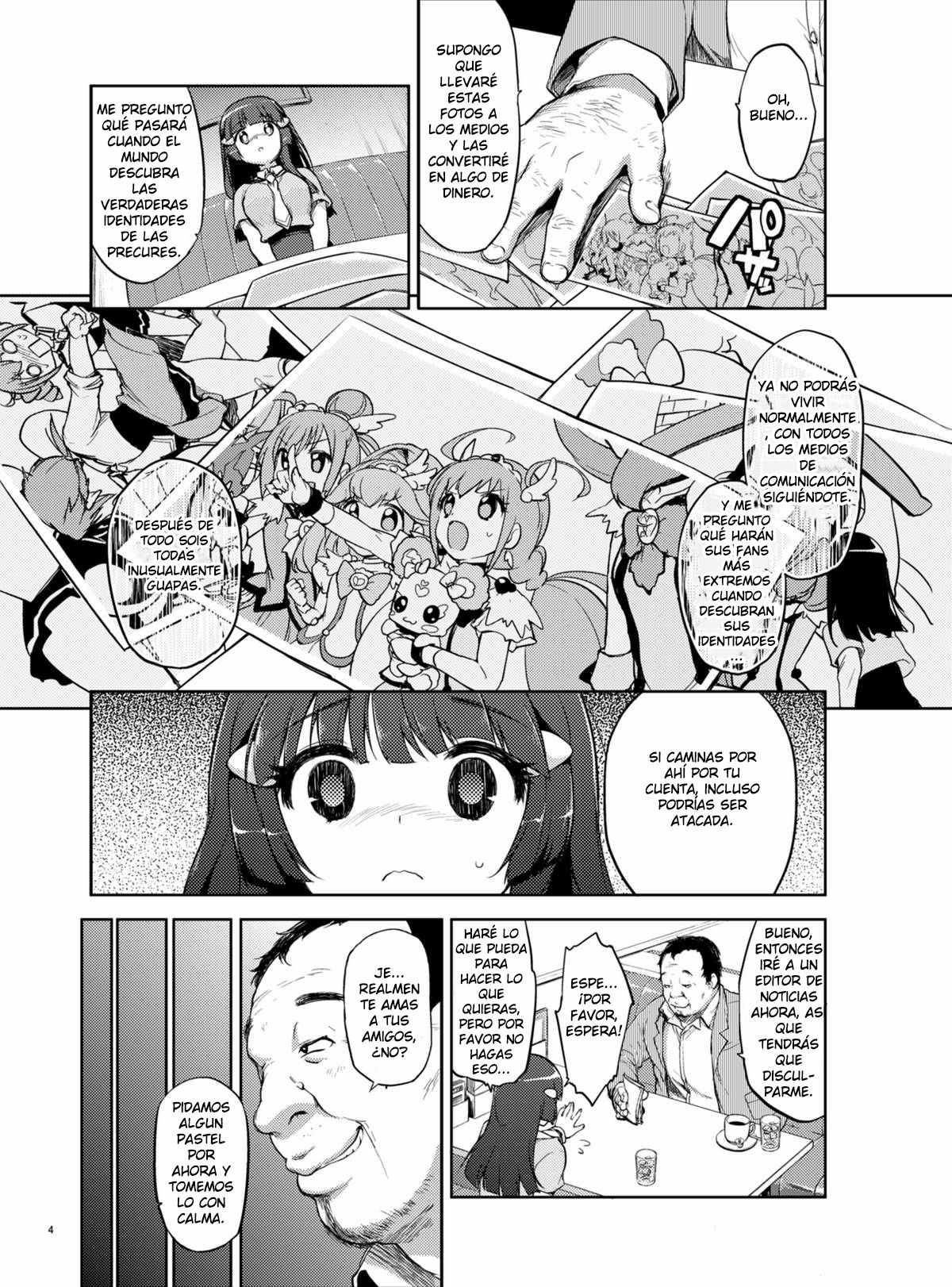 [Muchakai (Mucha)] Threatened Reika-chan (Smile Precure!) [Spanish] (Descensored) image number 4