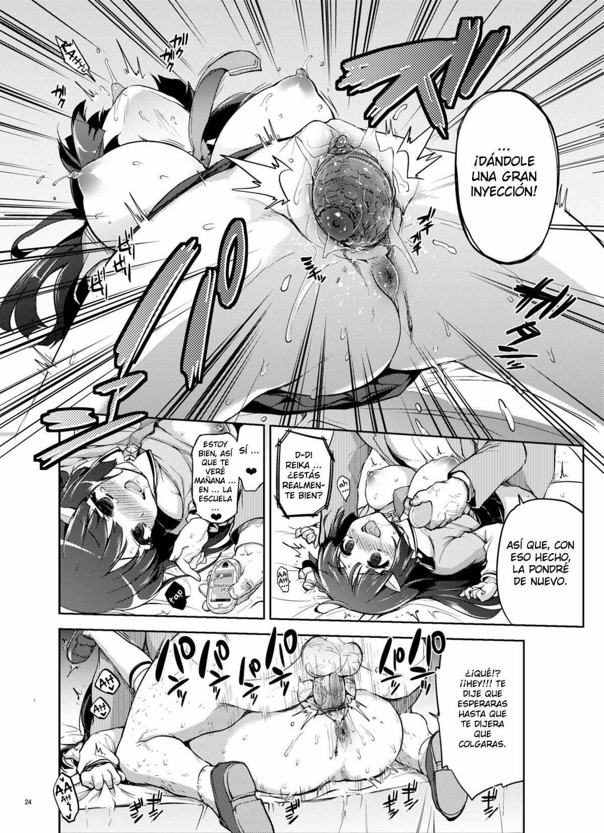 [Muchakai (Mucha)] Threatened Reika-chan (Smile Precure!) [Spanish] (Descensored) image number 24