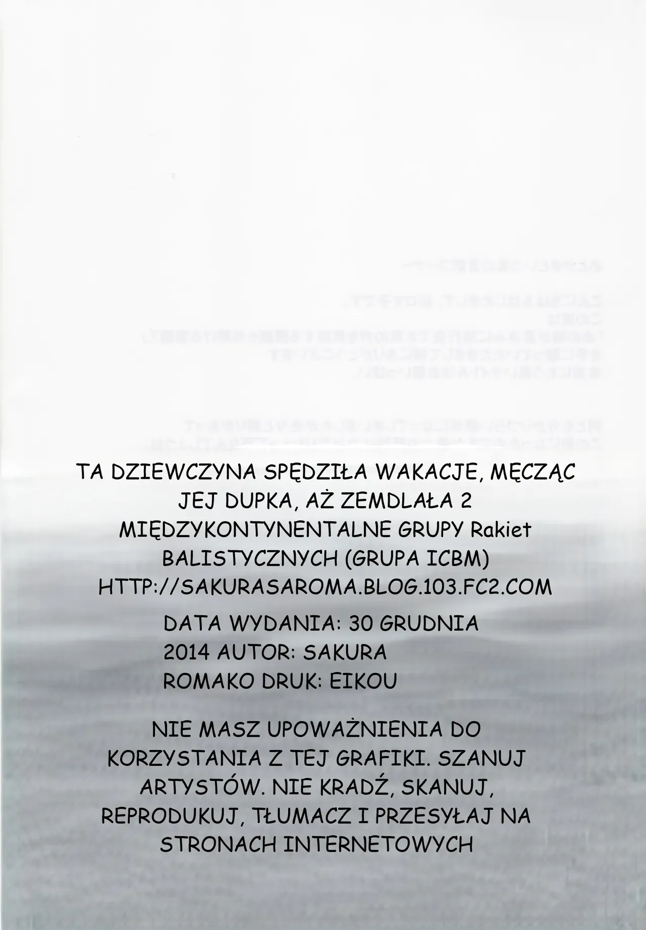 (C87) [Tairikukan Dandoudan Dan (Sakura Romako)] Anoko ga Natsuyasumi ni Ryokou saki de Oshiri no Ana o Kizetsu suru hodo Naburare Tsuzukeru Manga 2 [polski] 图片编号 25
