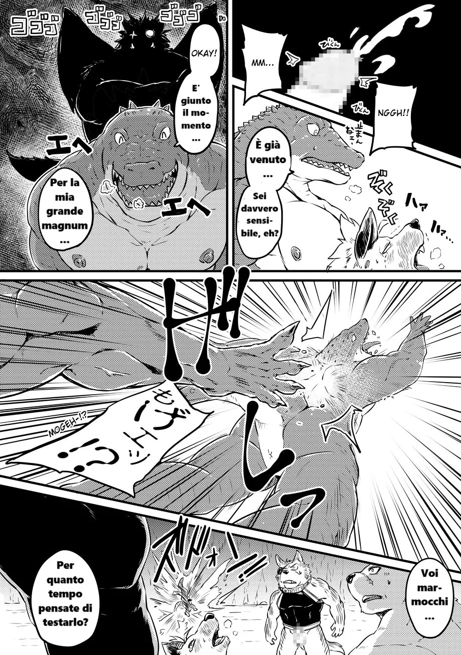 (C97) [Yakijaketeishoku (Kishiguma)] BANDITO x DRAGO ita image number 26